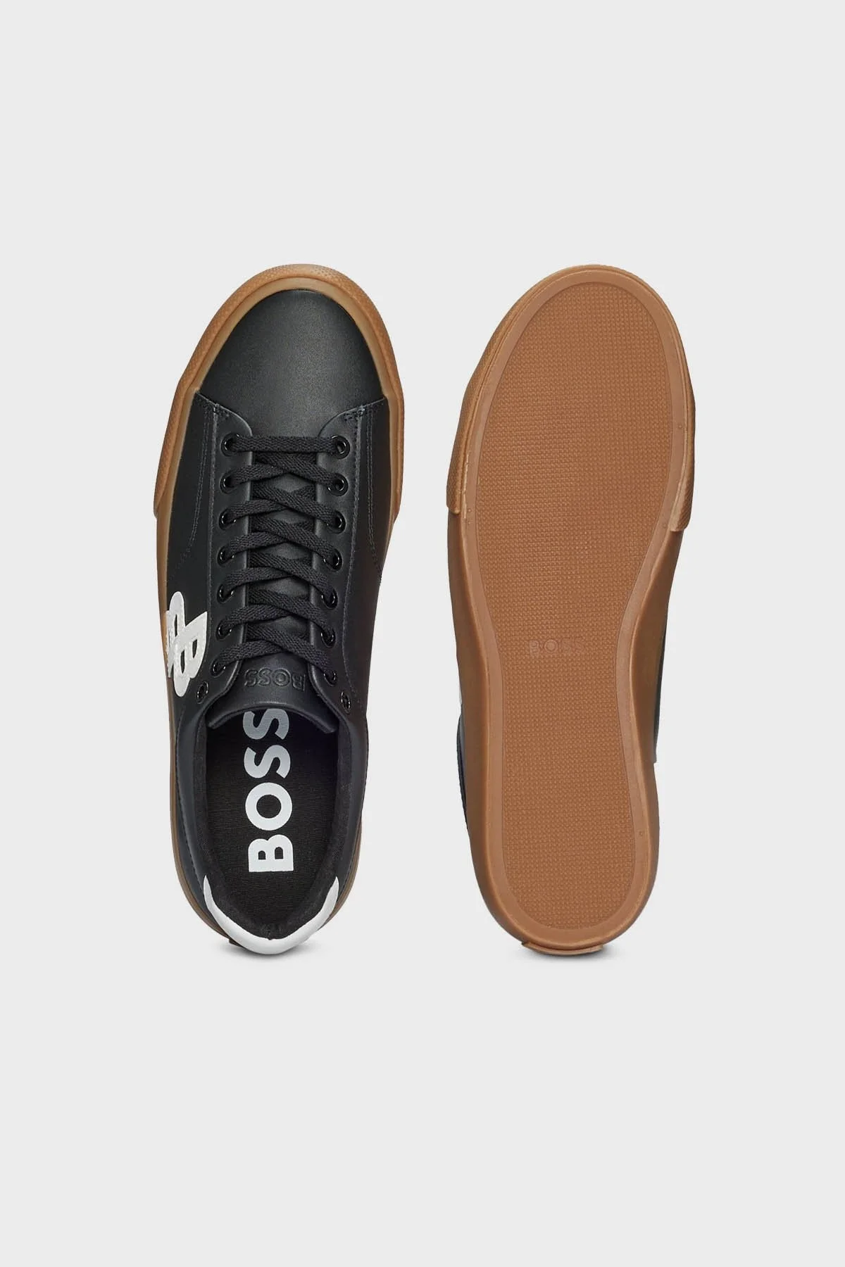 Boss Logolu Sneaker Erkek Ayakkabı 50499672 010 SİYAH - 4