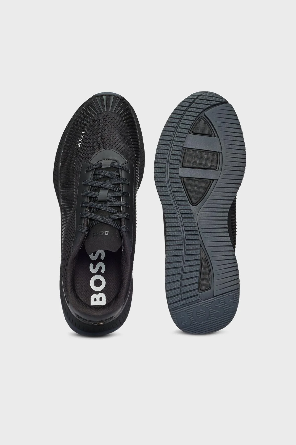 Boss Logolu Sneaker Erkek Ayakkabı 50503493 005 SİYAH - 9