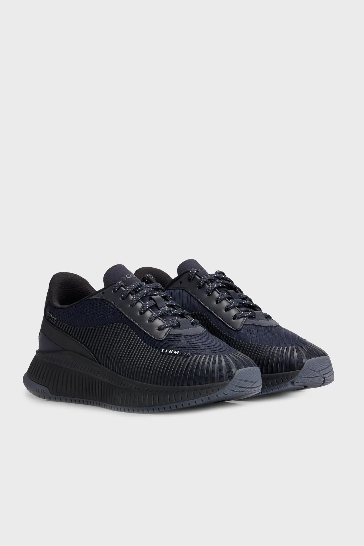 Boss Logolu Sneaker Erkek Ayakkabı 50503493 461 LACİVERT - 3