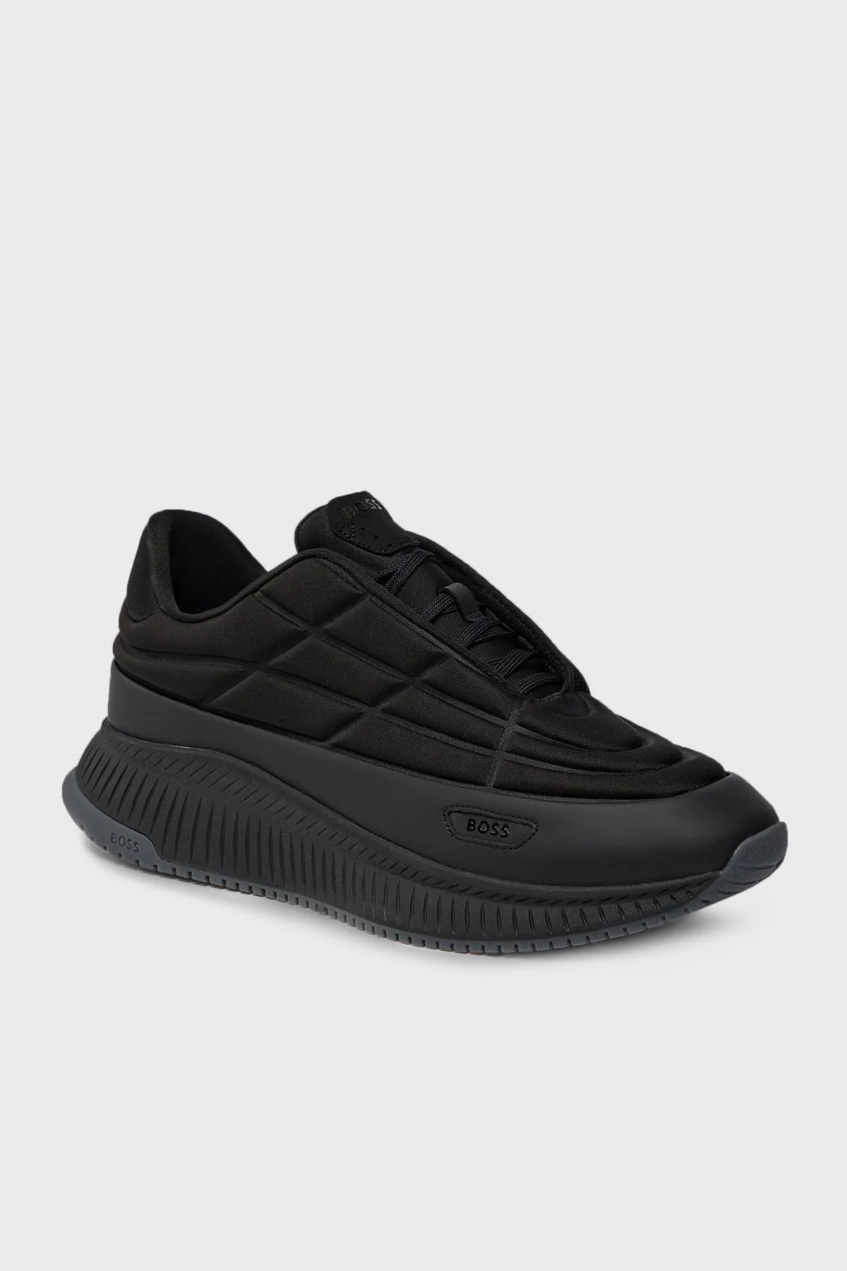 Boss Logolu Sneaker Erkek Ayakkabı 50503717 005 SİYAH - 6