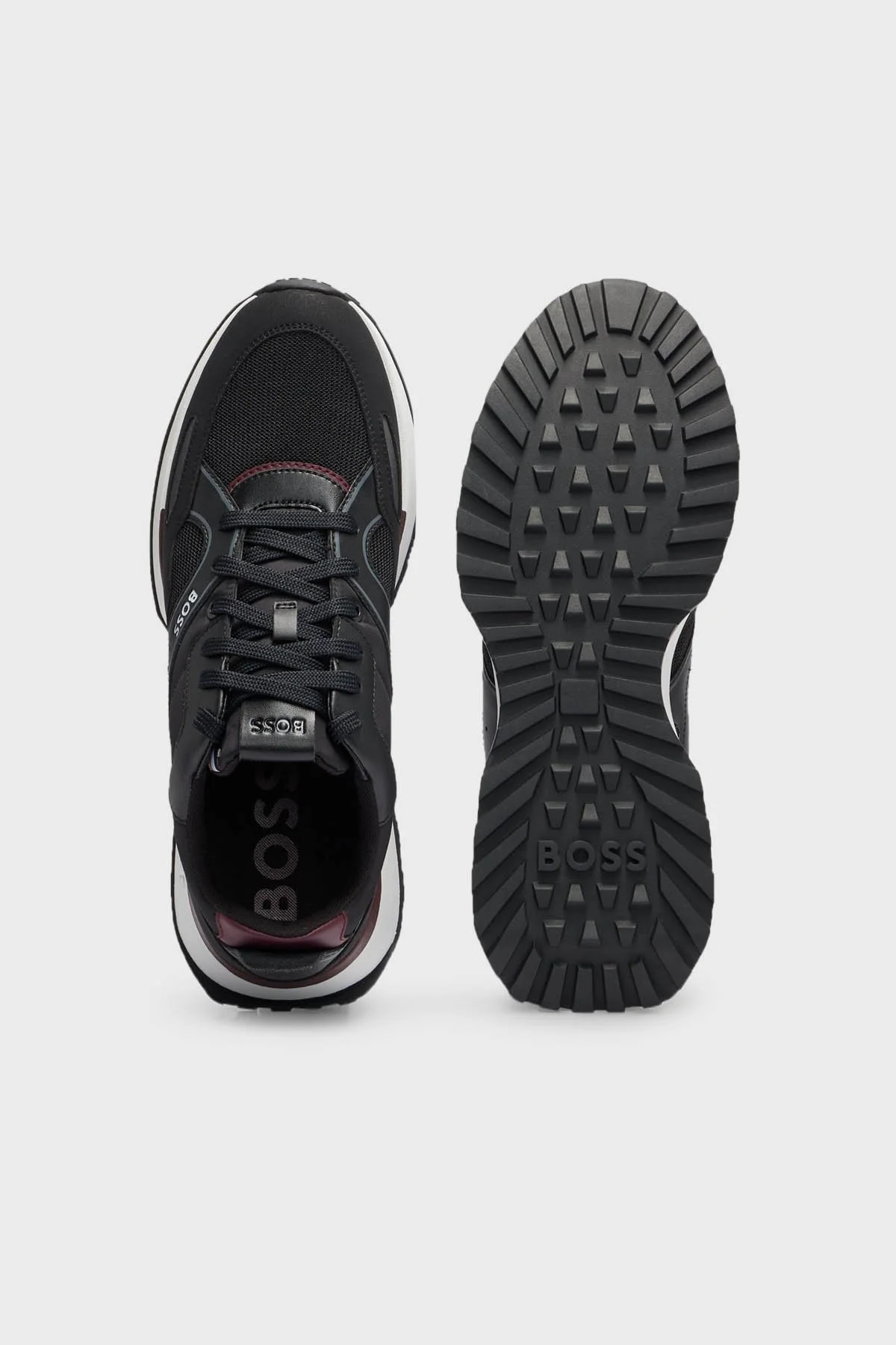 Boss Logolu Sneaker Erkek Ayakkabı 50503949 006 SİYAH - 4