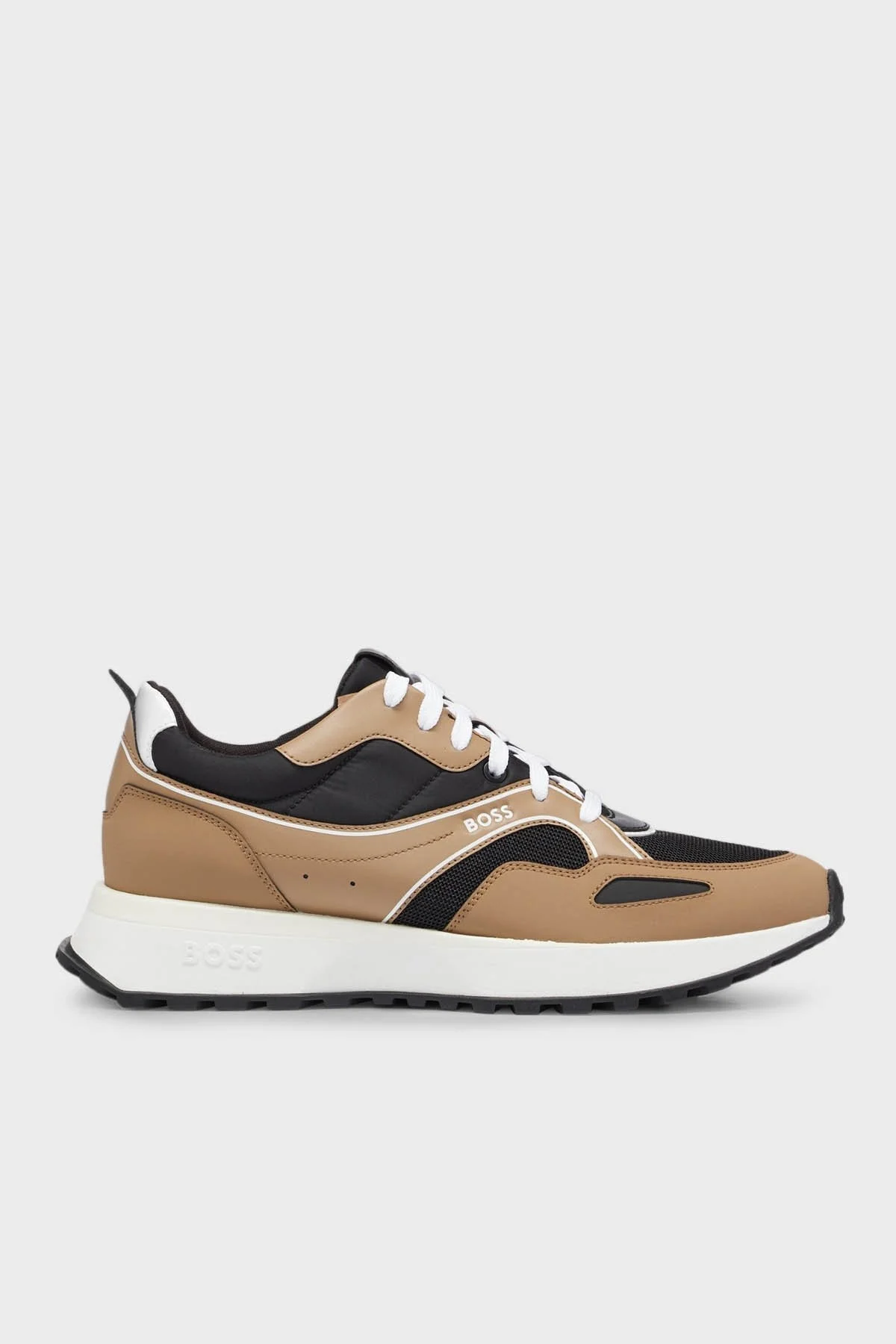Boss Logolu Sneaker Erkek Ayakkabı 50503949 281 BEJ - 1