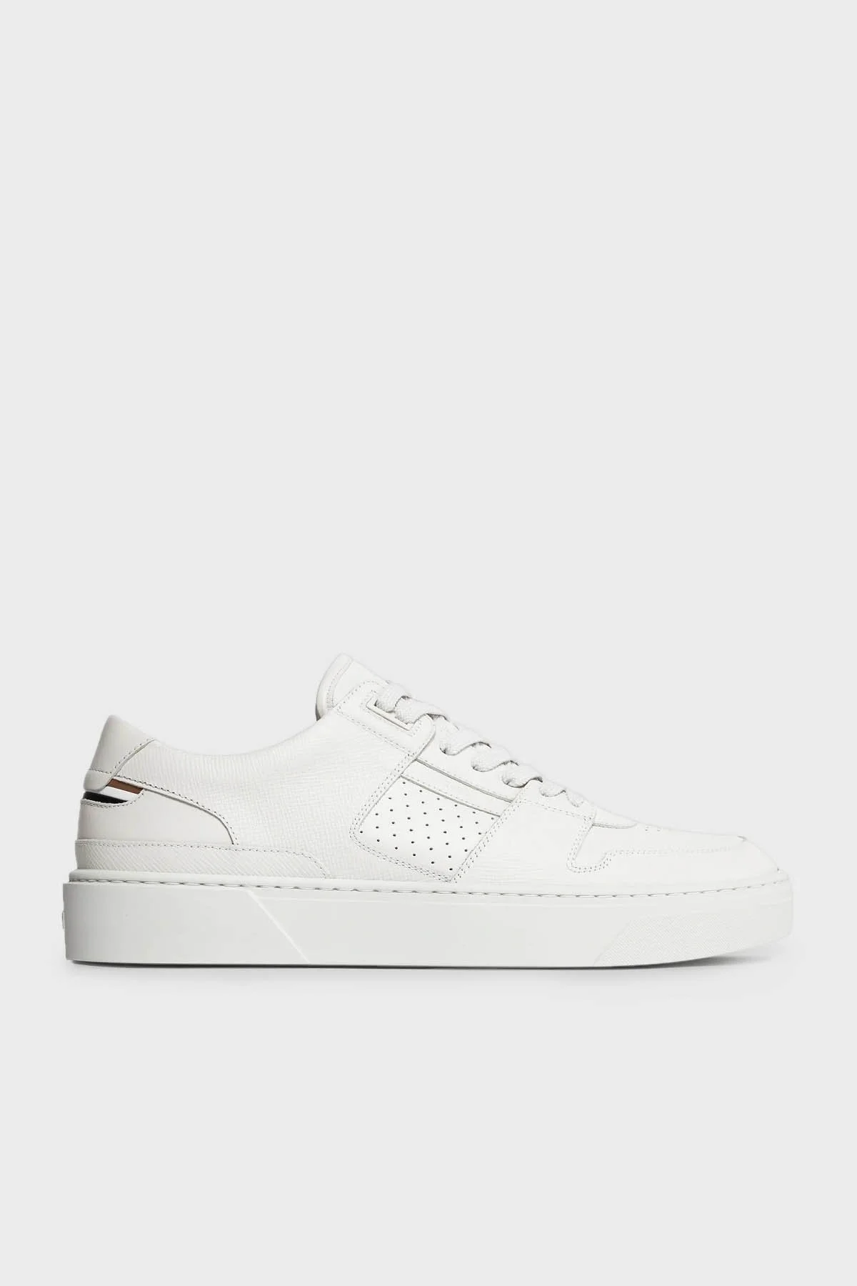 Boss Logolu Sneaker Erkek Ayakkabı 50512161 100 BEYAZ - 1
