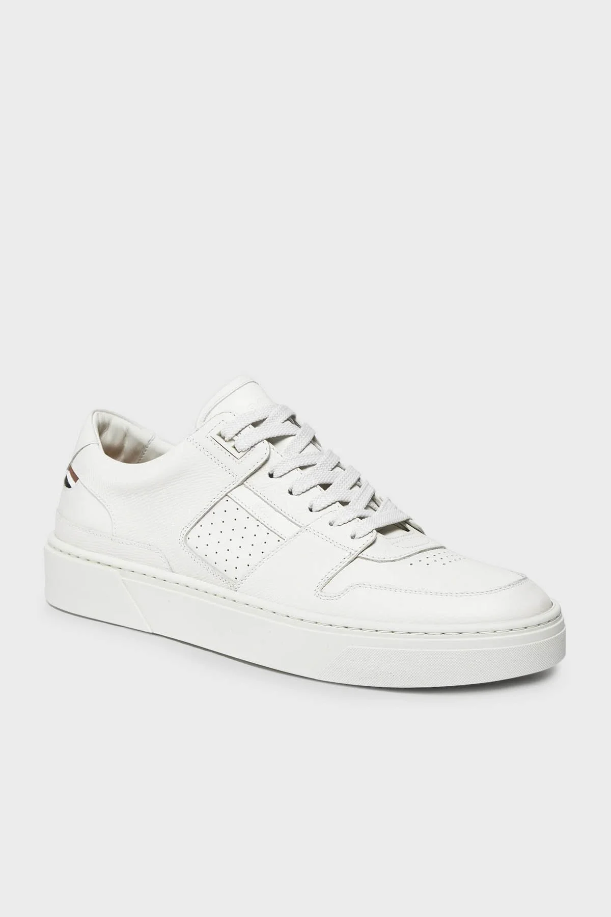 Boss Logolu Sneaker Erkek Ayakkabı 50512161 100 BEYAZ - 6