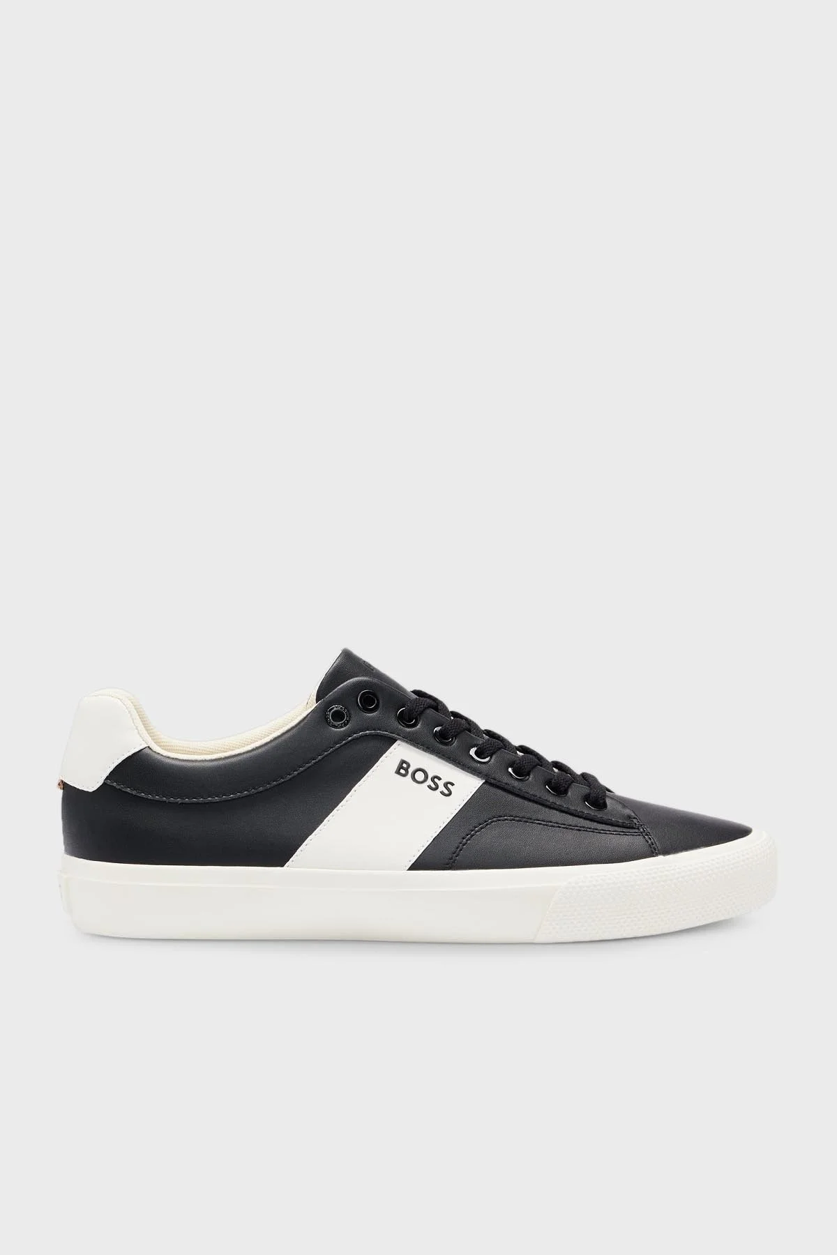 Boss Logolu Sneaker Erkek Ayakkabı 50512366 001 SİYAH - 1