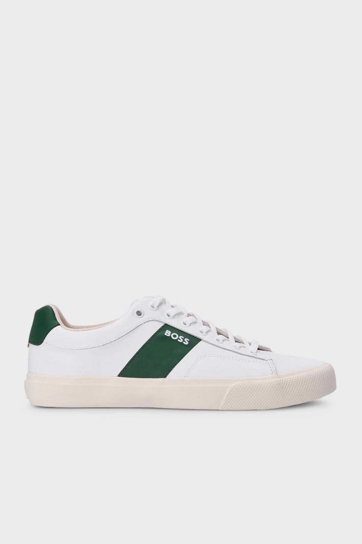 Boss Logolu Sneaker Erkek Ayakkabı 50512366 130 BEYAZ - 1