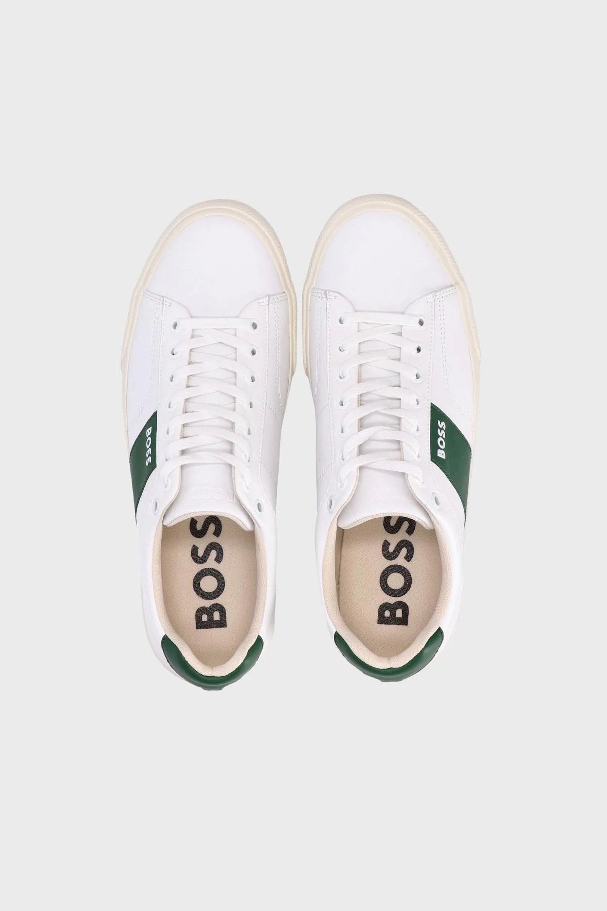 Boss Logolu Sneaker Erkek Ayakkabı 50512366 130 BEYAZ - 3