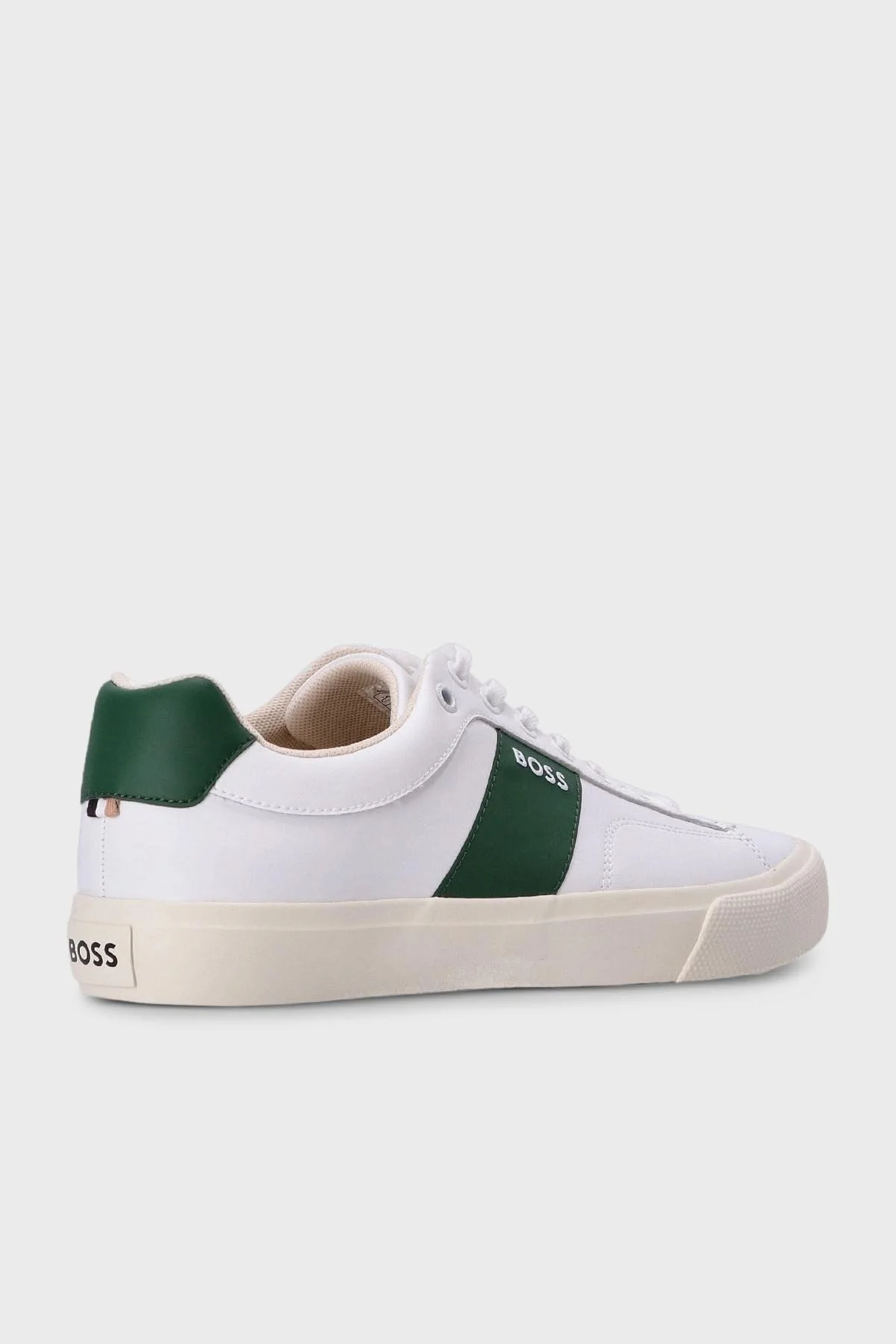 Boss Logolu Sneaker Erkek Ayakkabı 50512366 130 BEYAZ - 4