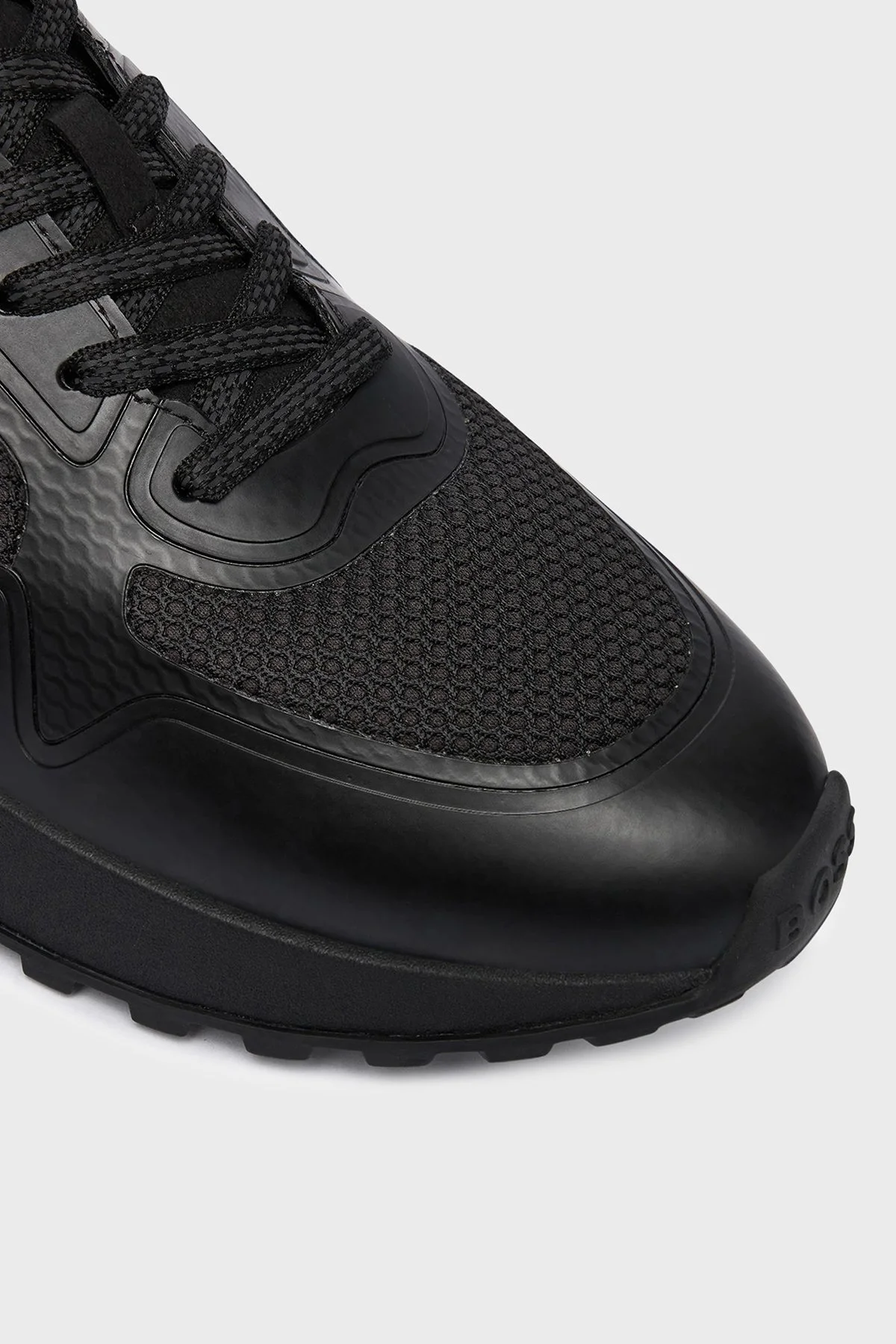 Boss Logolu Sneaker Erkek Ayakkabı 50513195 009 SİYAH - 5