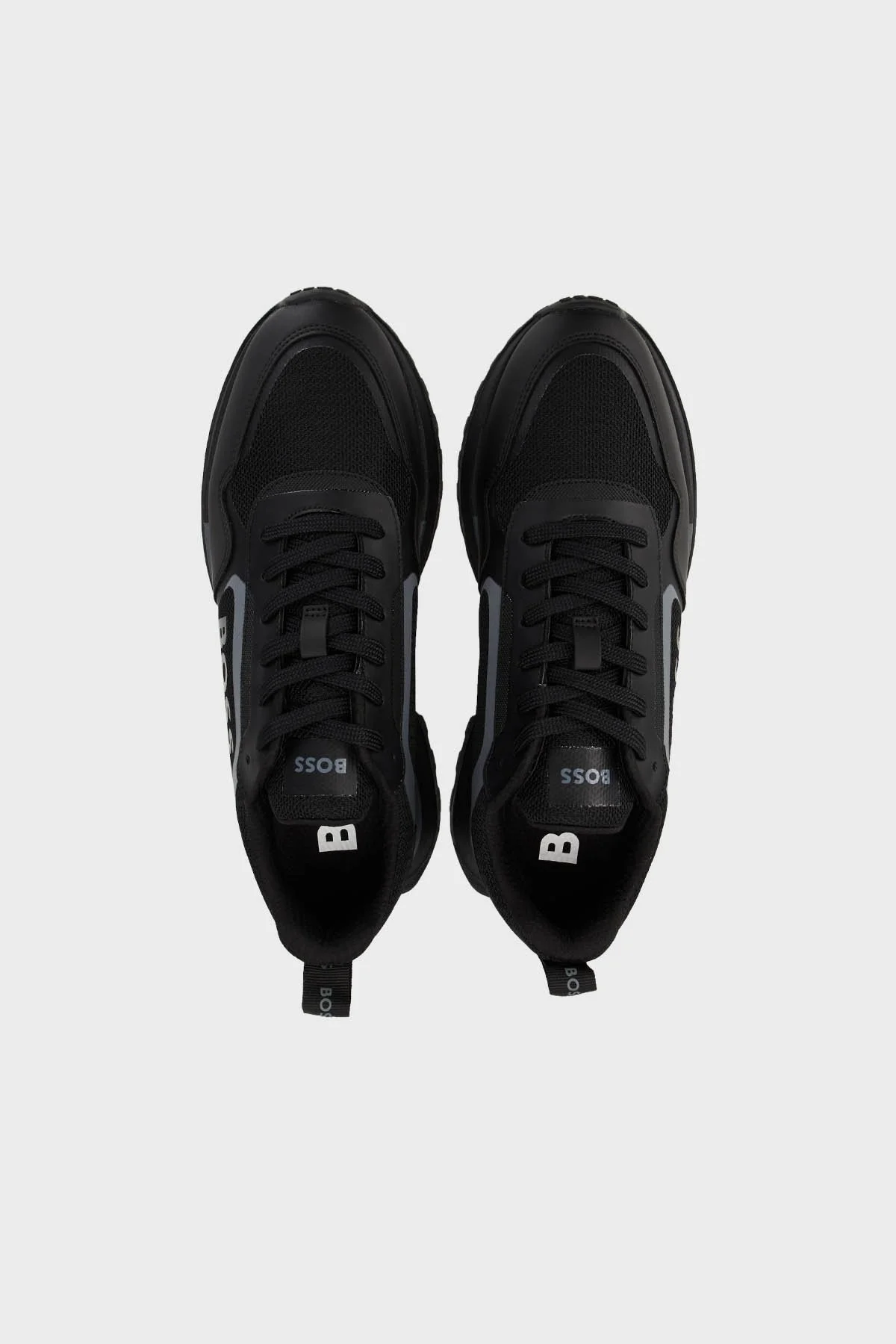 Boss Logolu Sneaker Erkek Ayakkabı 50517300 005 SİYAH - 10