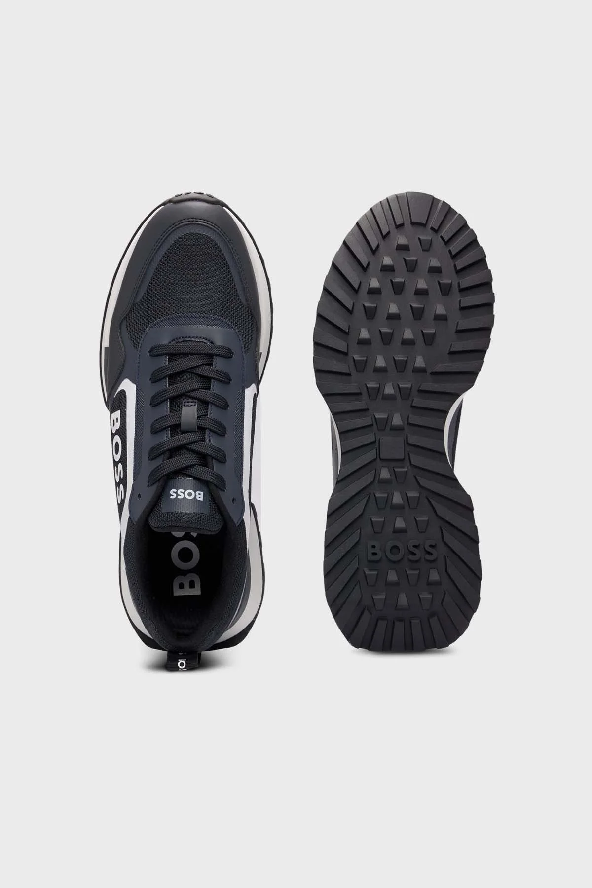 Boss Logolu Sneaker Erkek Ayakkabı 50517300 401 LACİVERT - 4