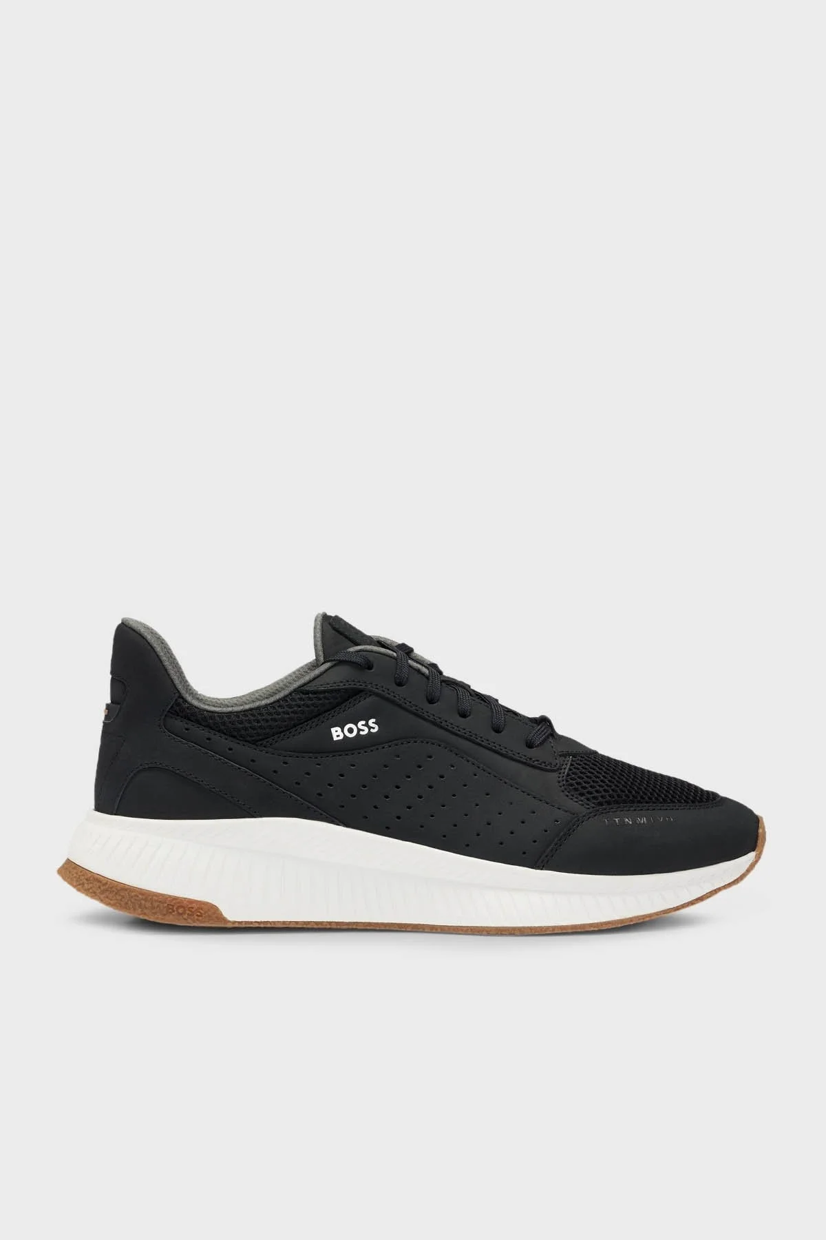 Boss Logolu Sneaker Erkek Ayakkabı 50517313 001 SİYAH - 1