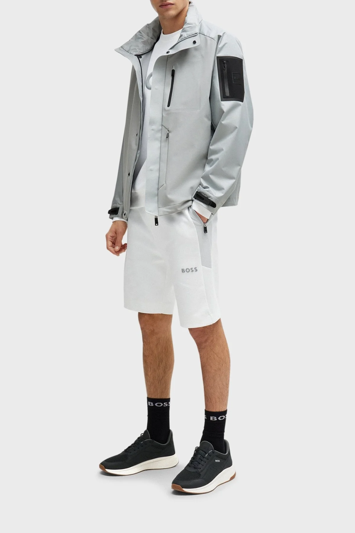 Boss Logolu Sneaker Erkek Ayakkabı 50517313 001 SİYAH - 2