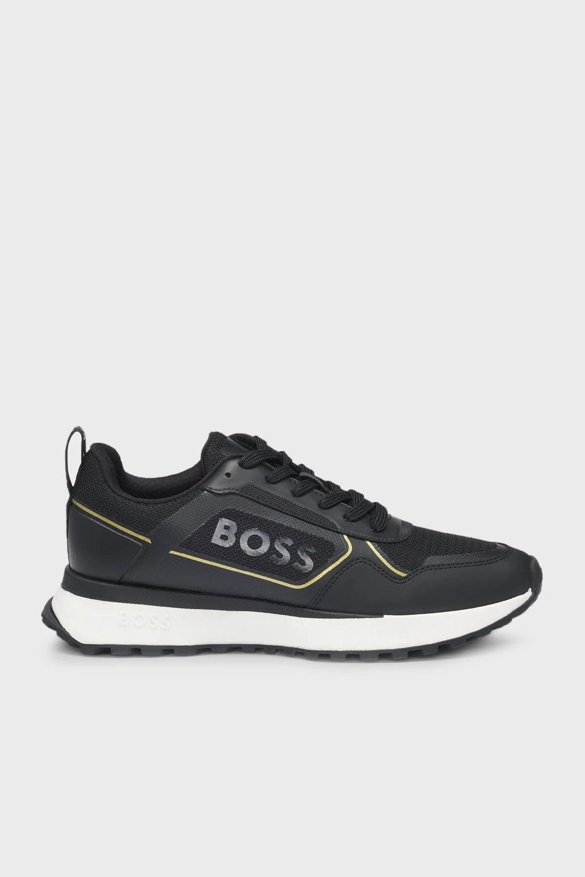 Boss Logolu Sneaker Erkek Ayakkabı 50521976 009 SİYAH - 1