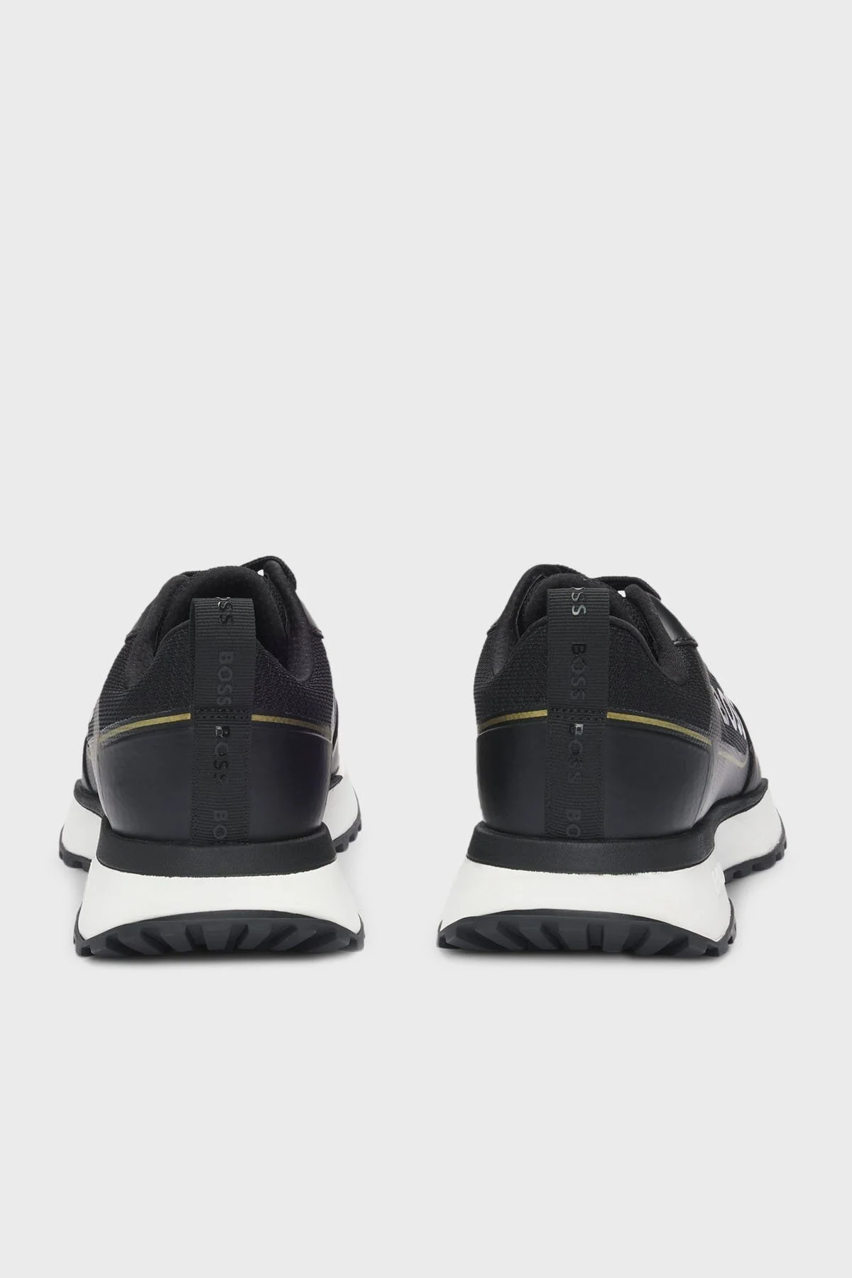 Boss Logolu Sneaker Erkek Ayakkabı 50521976 009 SİYAH - 4