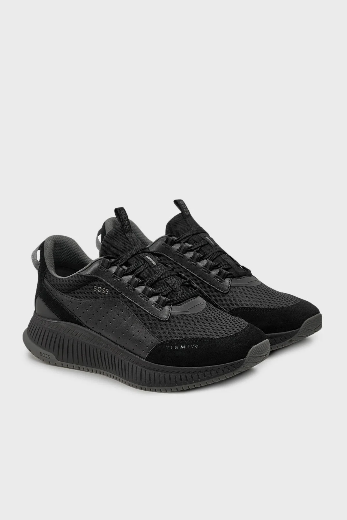 Boss Logolu Sneaker Erkek Ayakkabı 50522908 005 SİYAH - 8