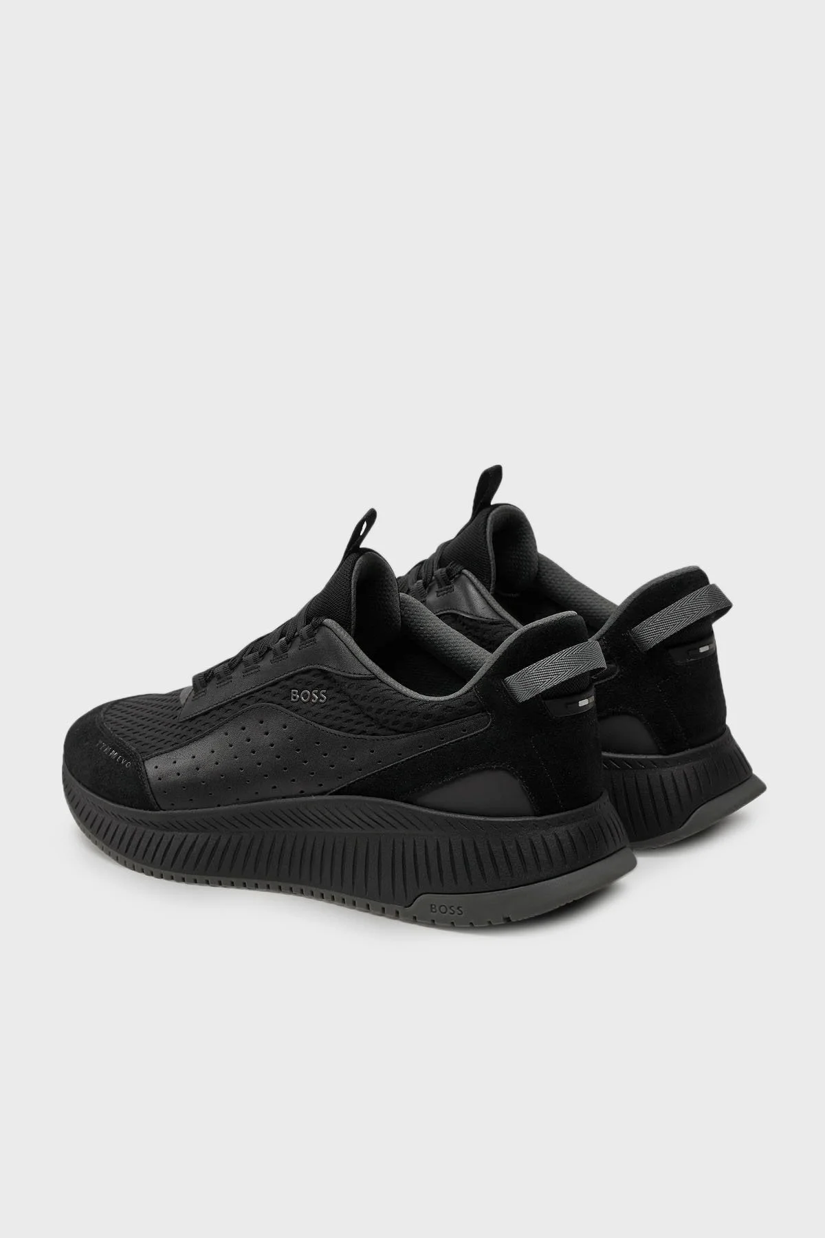 Boss Logolu Sneaker Erkek Ayakkabı 50522908 005 SİYAH - 9