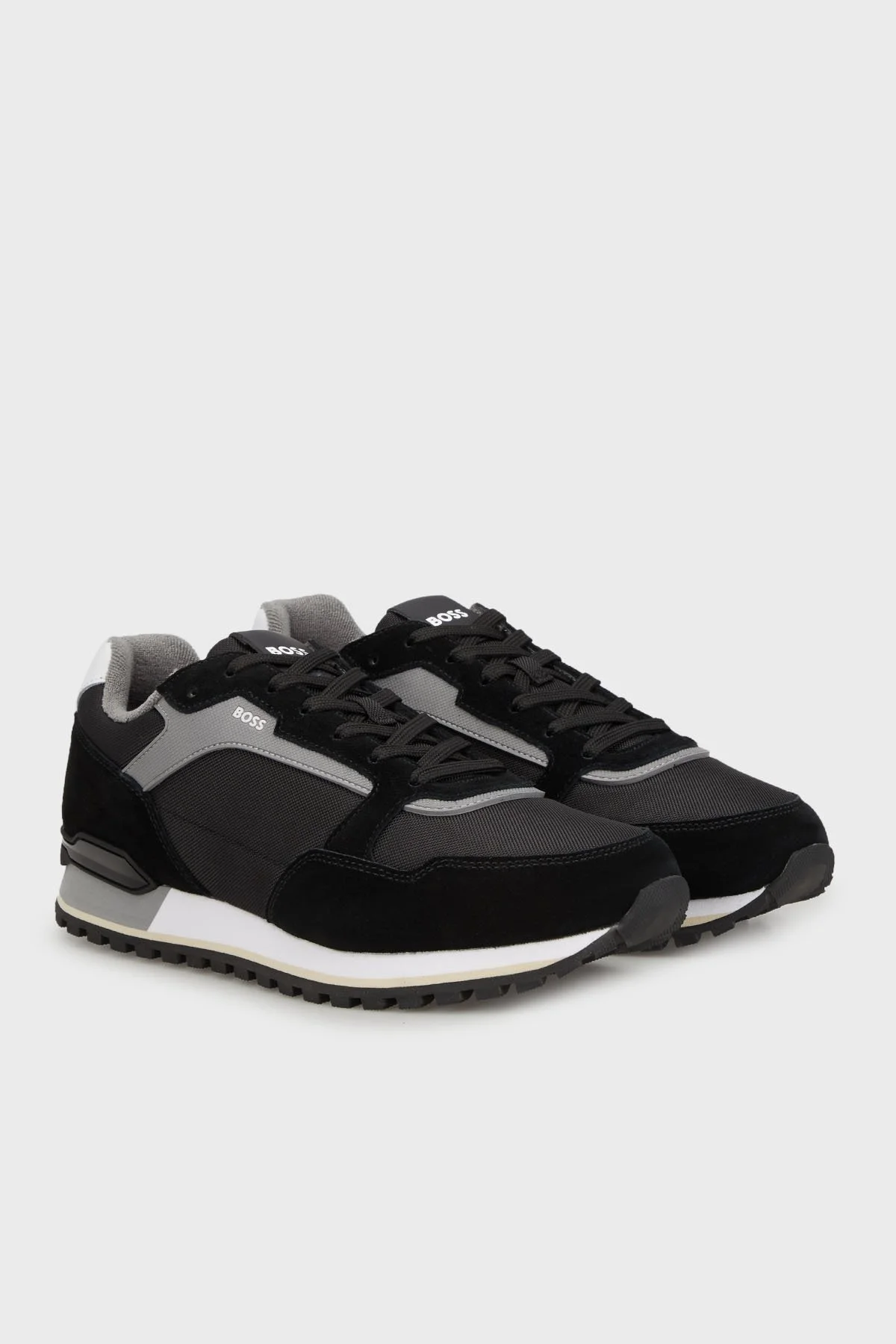 Boss Logolu Sneaker Erkek Ayakkabı 50523221 010 SİYAH - 3