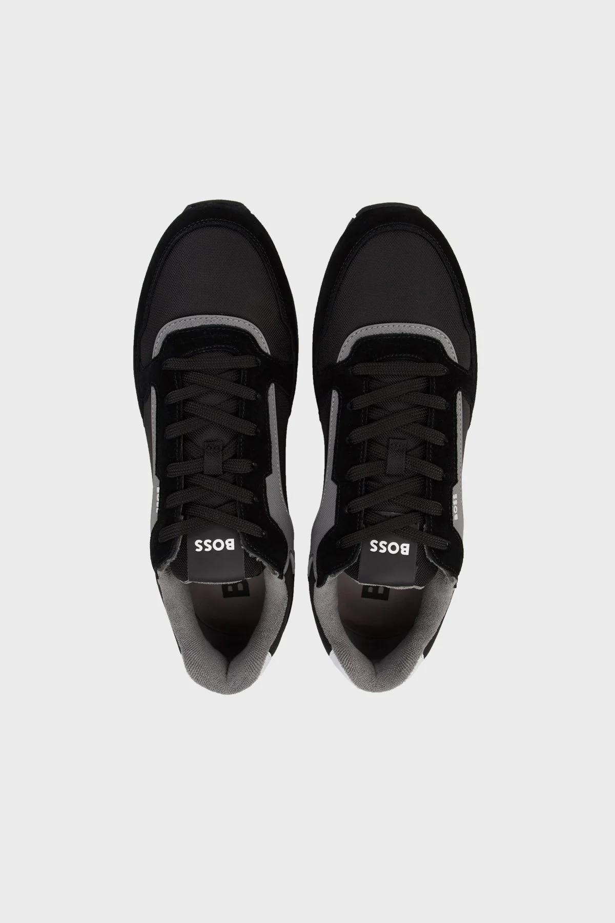 Boss Logolu Sneaker Erkek Ayakkabı 50523221 010 SİYAH - 4
