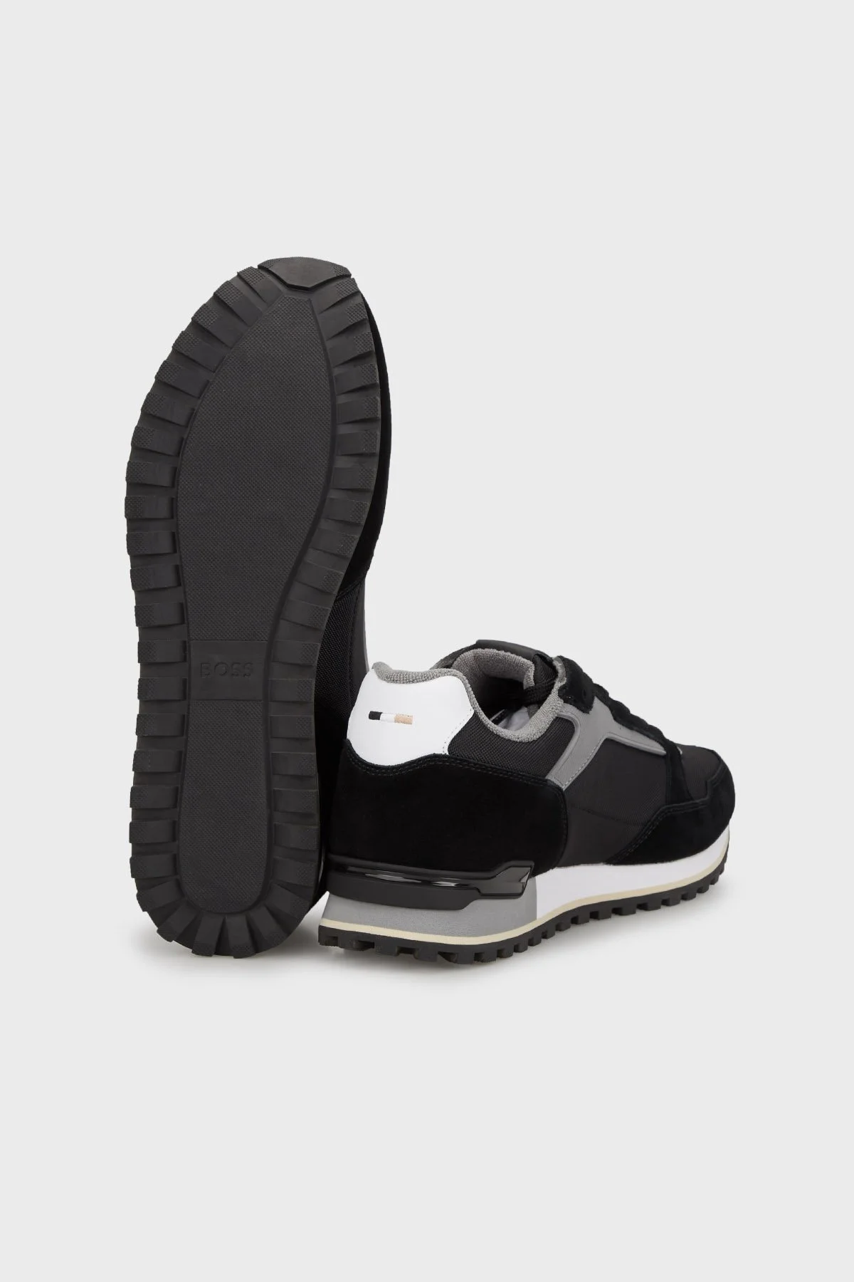 Boss Logolu Sneaker Erkek Ayakkabı 50523221 010 SİYAH - 5