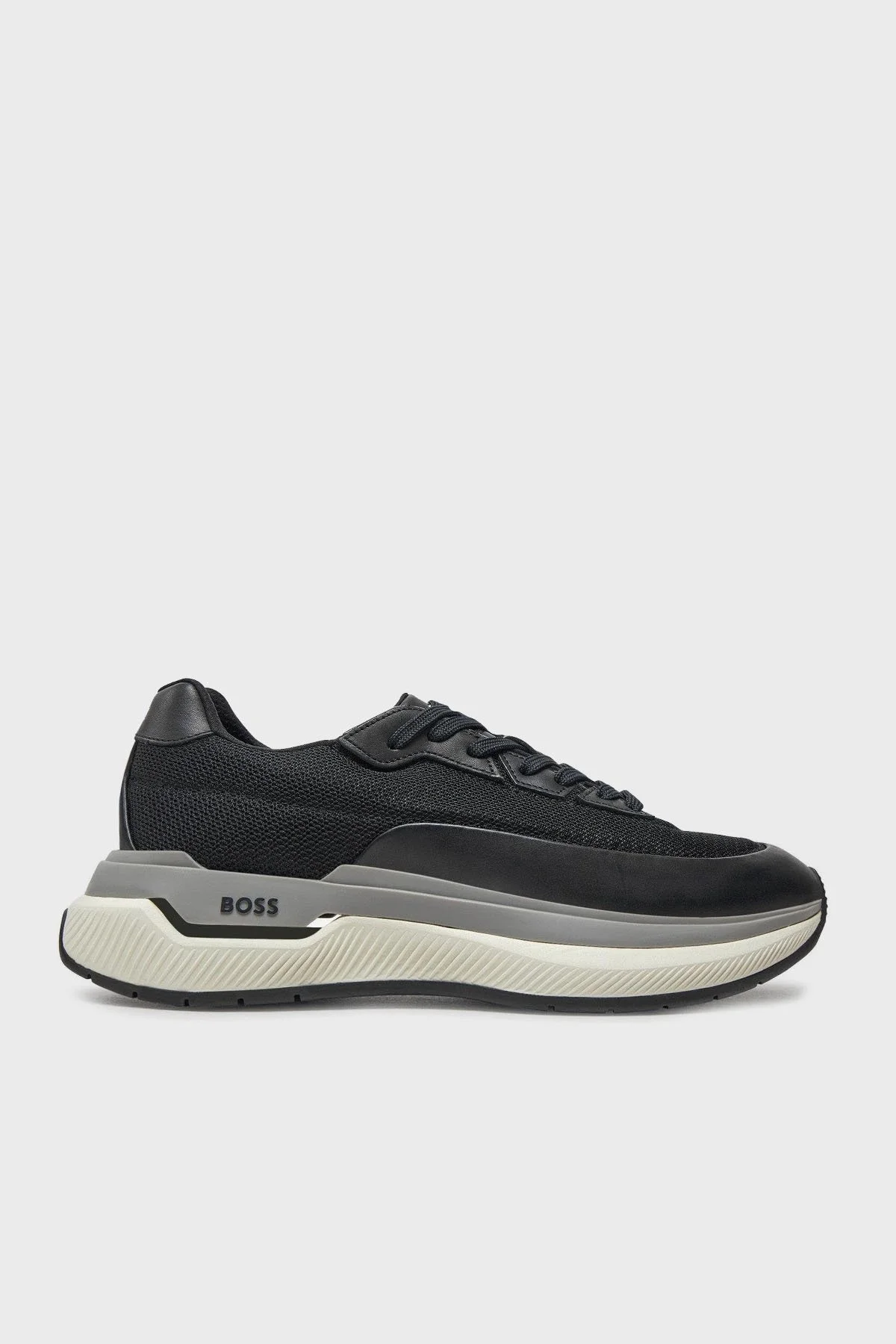 Boss Logolu Sneaker Erkek Ayakkabı 50529514 001 SİYAH - 1