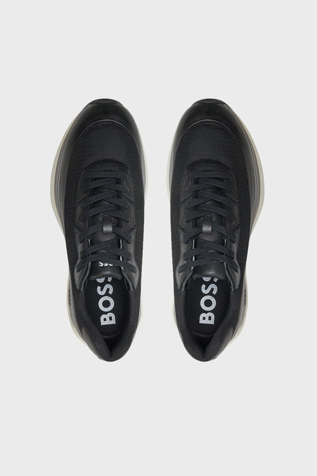 Boss Logolu Sneaker Erkek Ayakkabı 50529514 001 SİYAH - 4