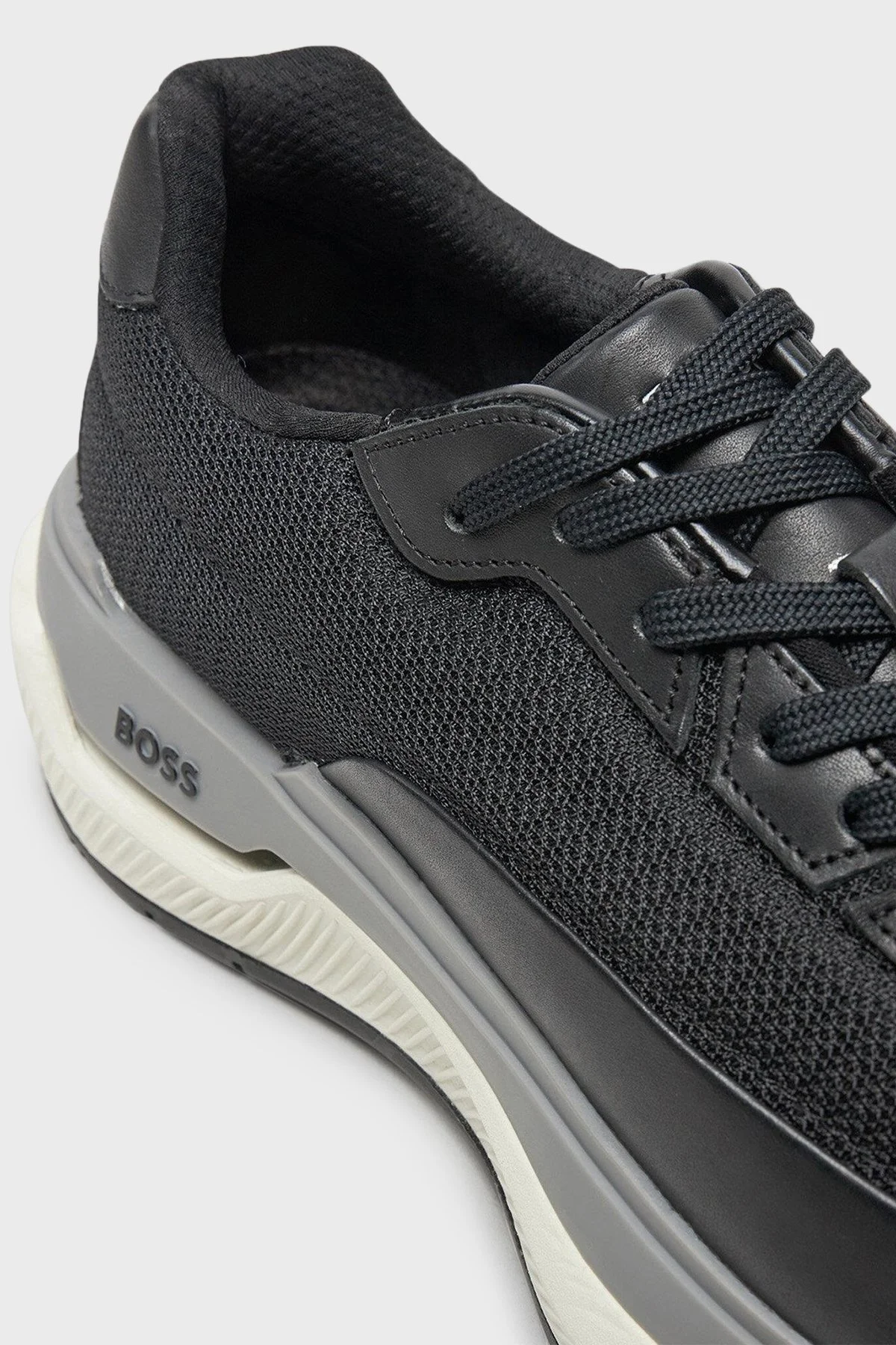 Boss Logolu Sneaker Erkek Ayakkabı 50529514 001 SİYAH - 5