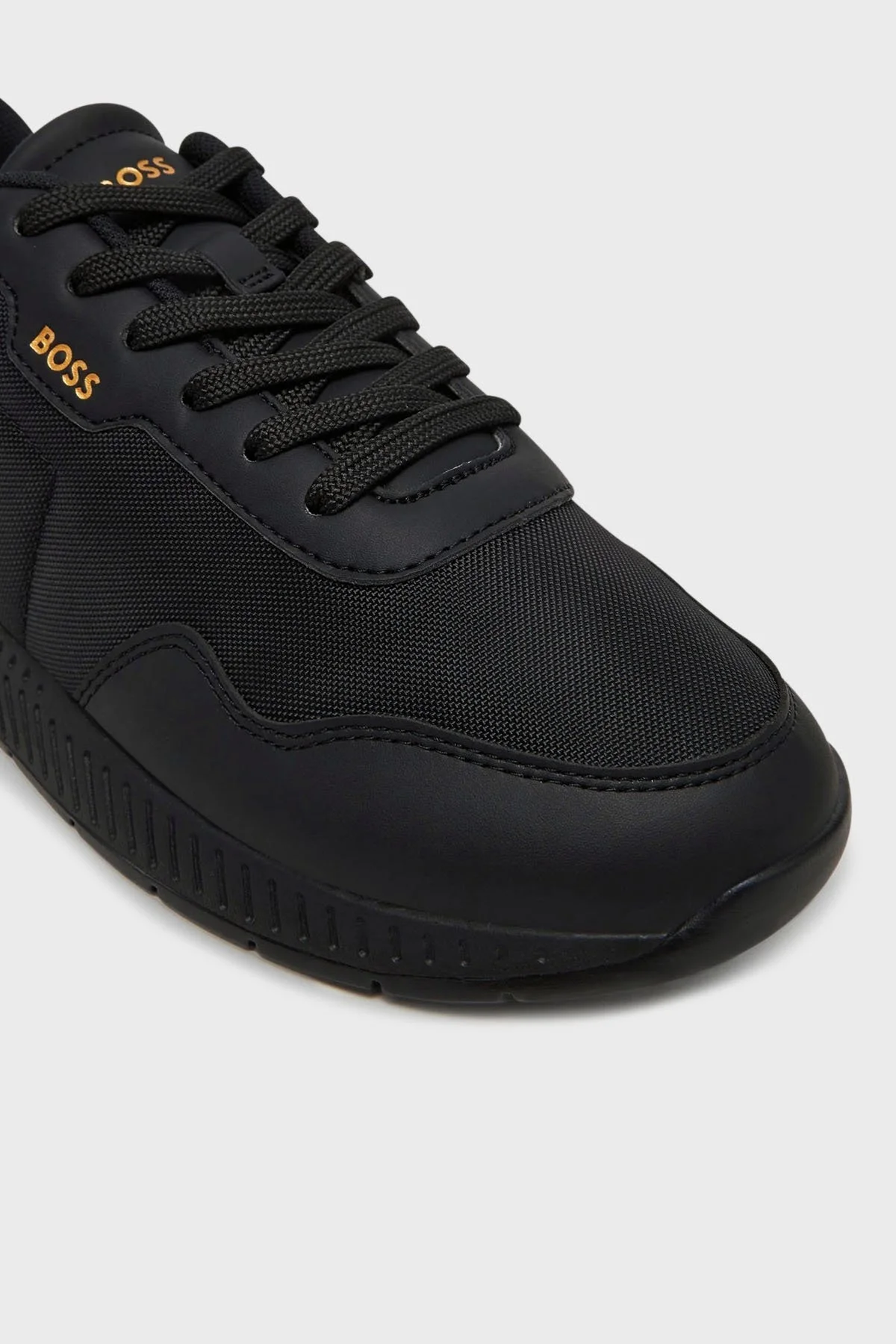 Boss Logolu Sneaker Erkek Ayakkabı 50536481 005 SİYAH - 6