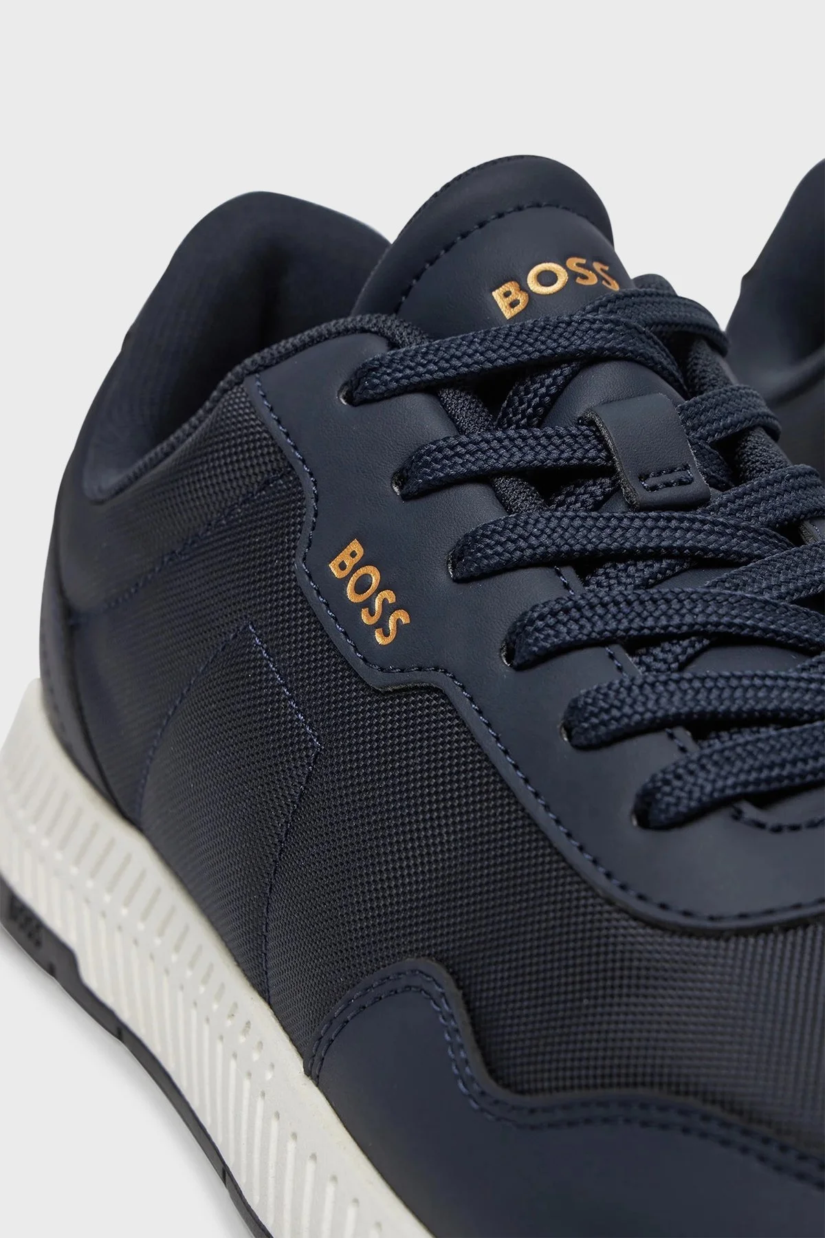 Boss Logolu Sneaker Erkek Ayakkabı 50536481 401 LACİVERT - 6