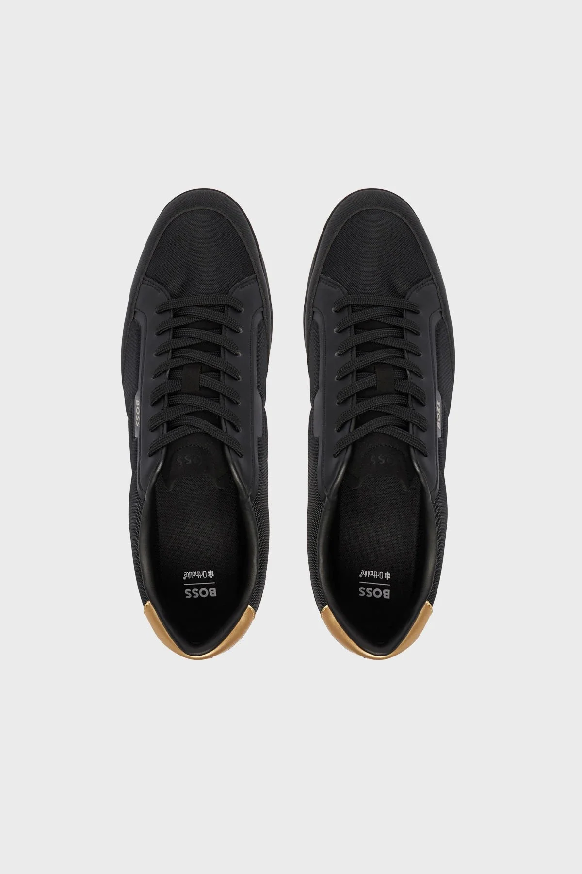 Boss Logolu Sneaker Erkek Ayakkabı 50552879 007 SİYAH - 3