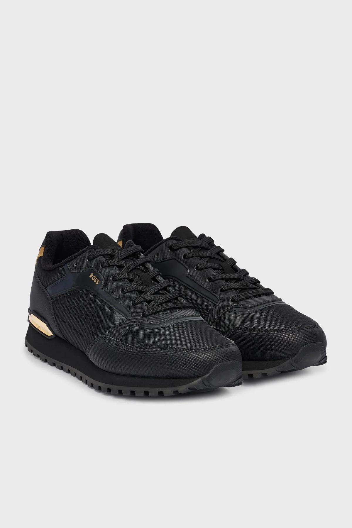 Boss Logolu Sneaker Erkek Ayakkabı 50552914 007 SİYAH - 2