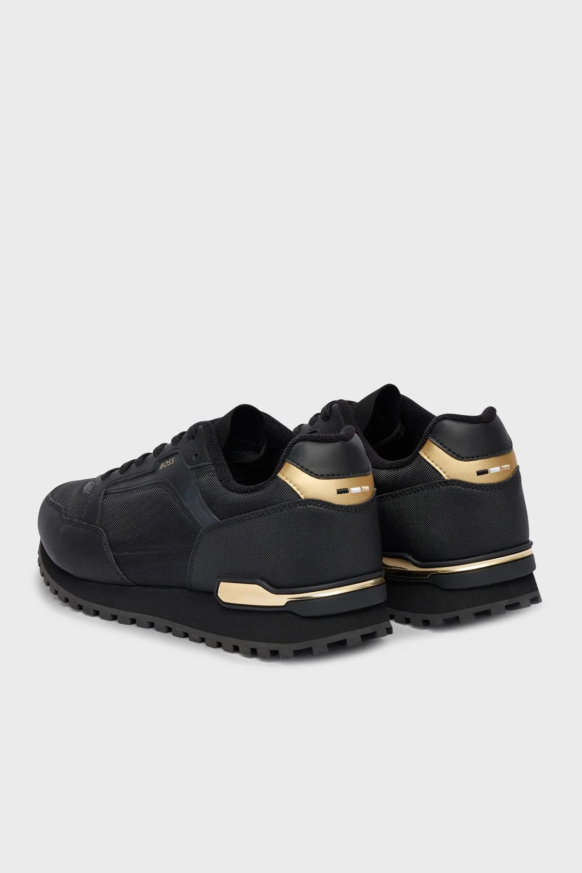Boss Logolu Sneaker Erkek Ayakkabı 50552914 007 SİYAH - 3