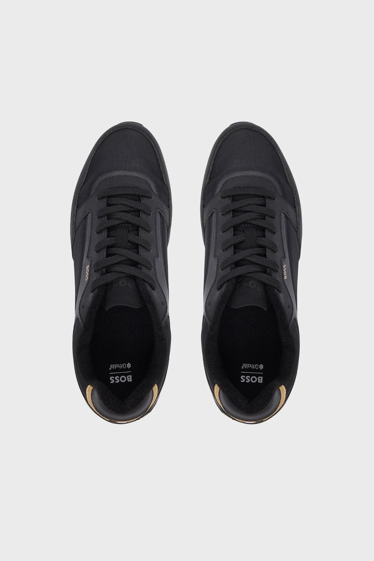 Boss Logolu Sneaker Erkek Ayakkabı 50552914 007 SİYAH - 4