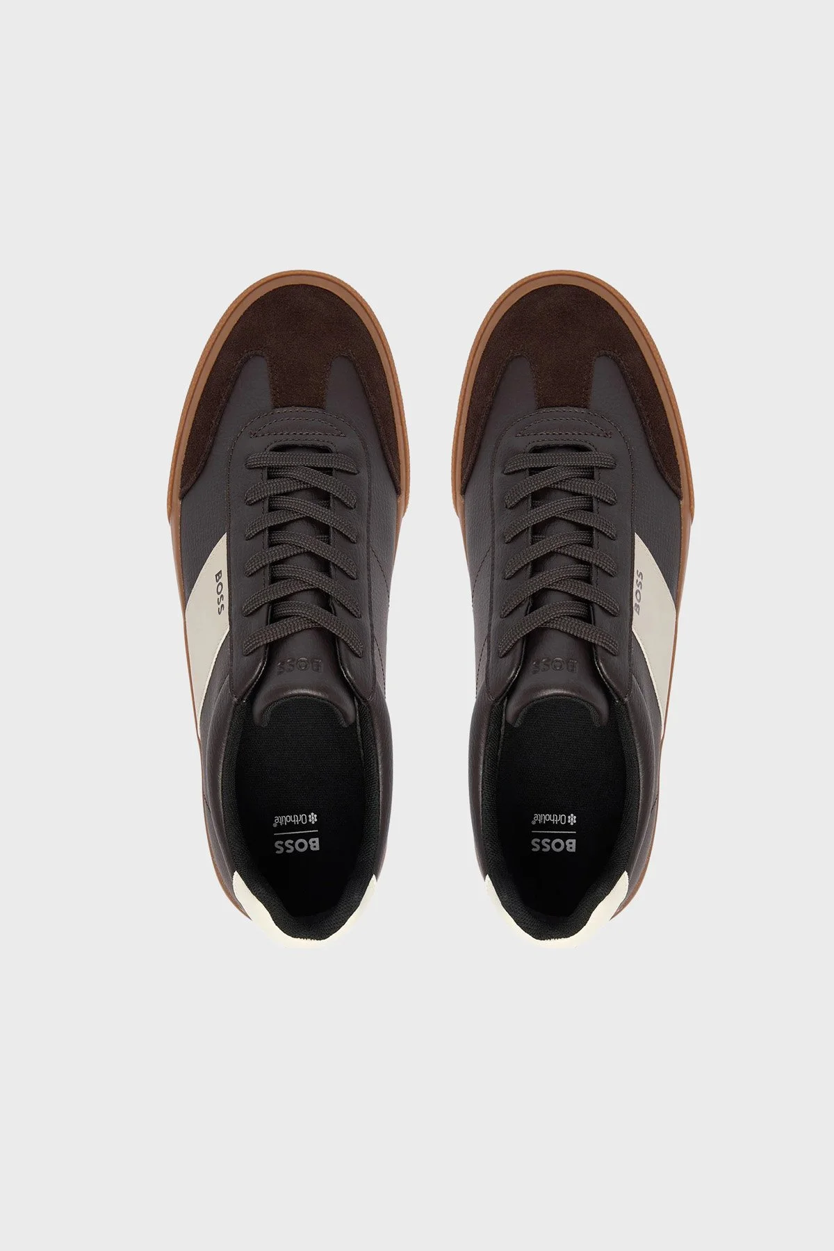 Boss Logolu Sneaker Erkek Ayakkabı 50557852 242 KAHVE - 3