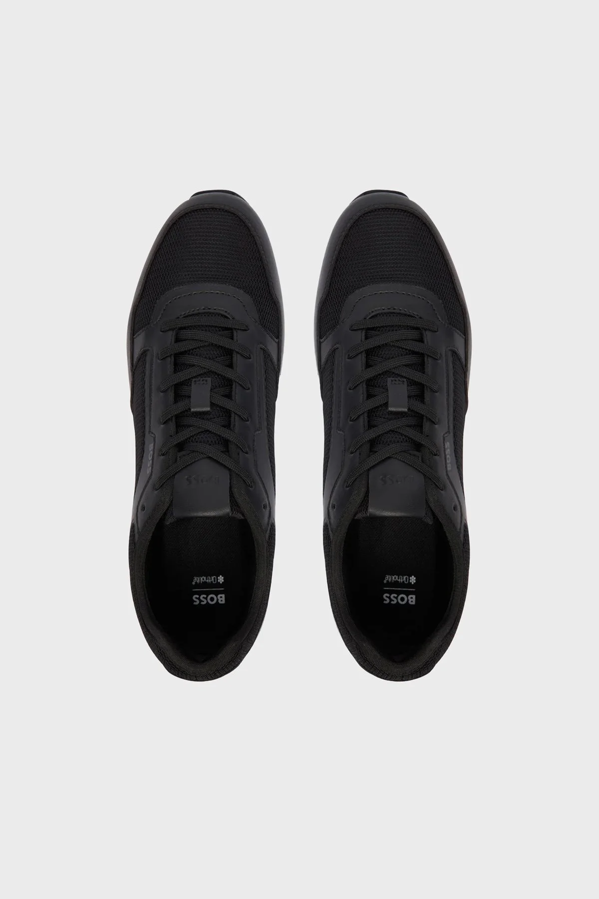 Boss Logolu Sneaker Erkek Ayakkabı 50557903 005 SİYAH - 3