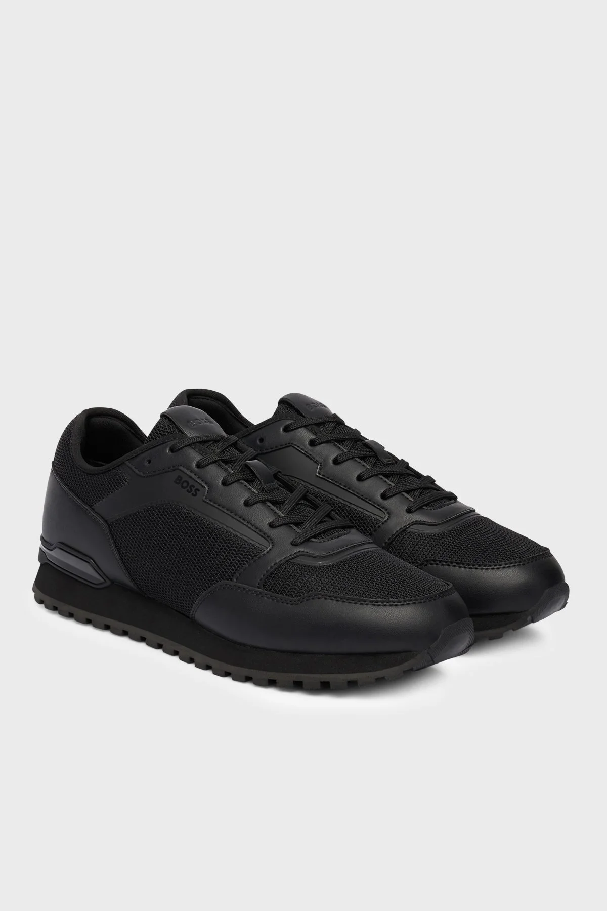 Boss Logolu Sneaker Erkek Ayakkabı 50557903 005 SİYAH - 2