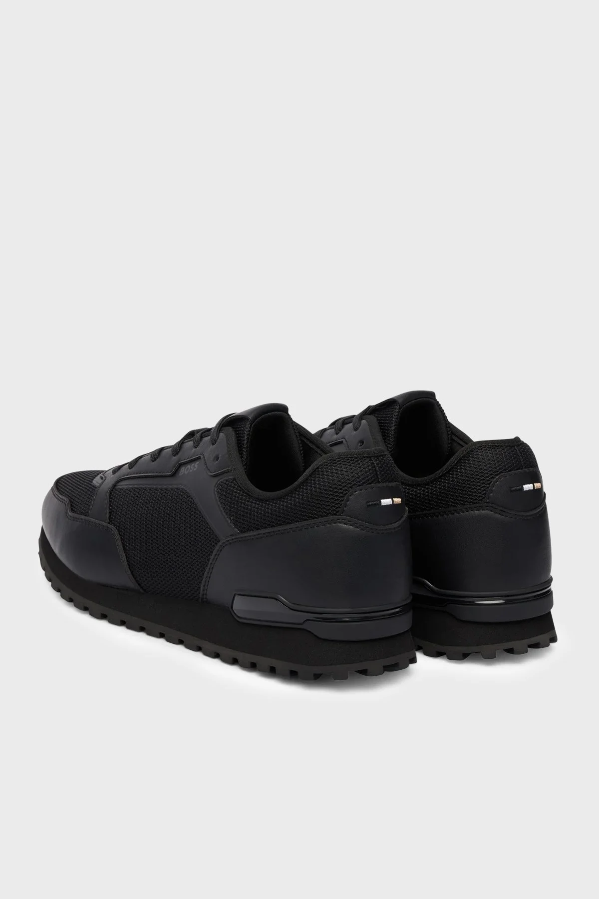 Boss Logolu Sneaker Erkek Ayakkabı 50557903 005 SİYAH - 4