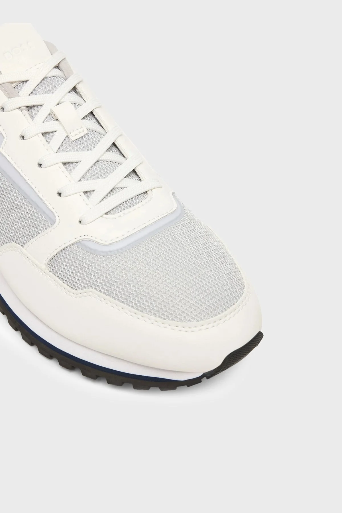 Boss Logolu Sneaker Erkek Ayakkabı 50557903 104 BEYAZ-GRİ - 6
