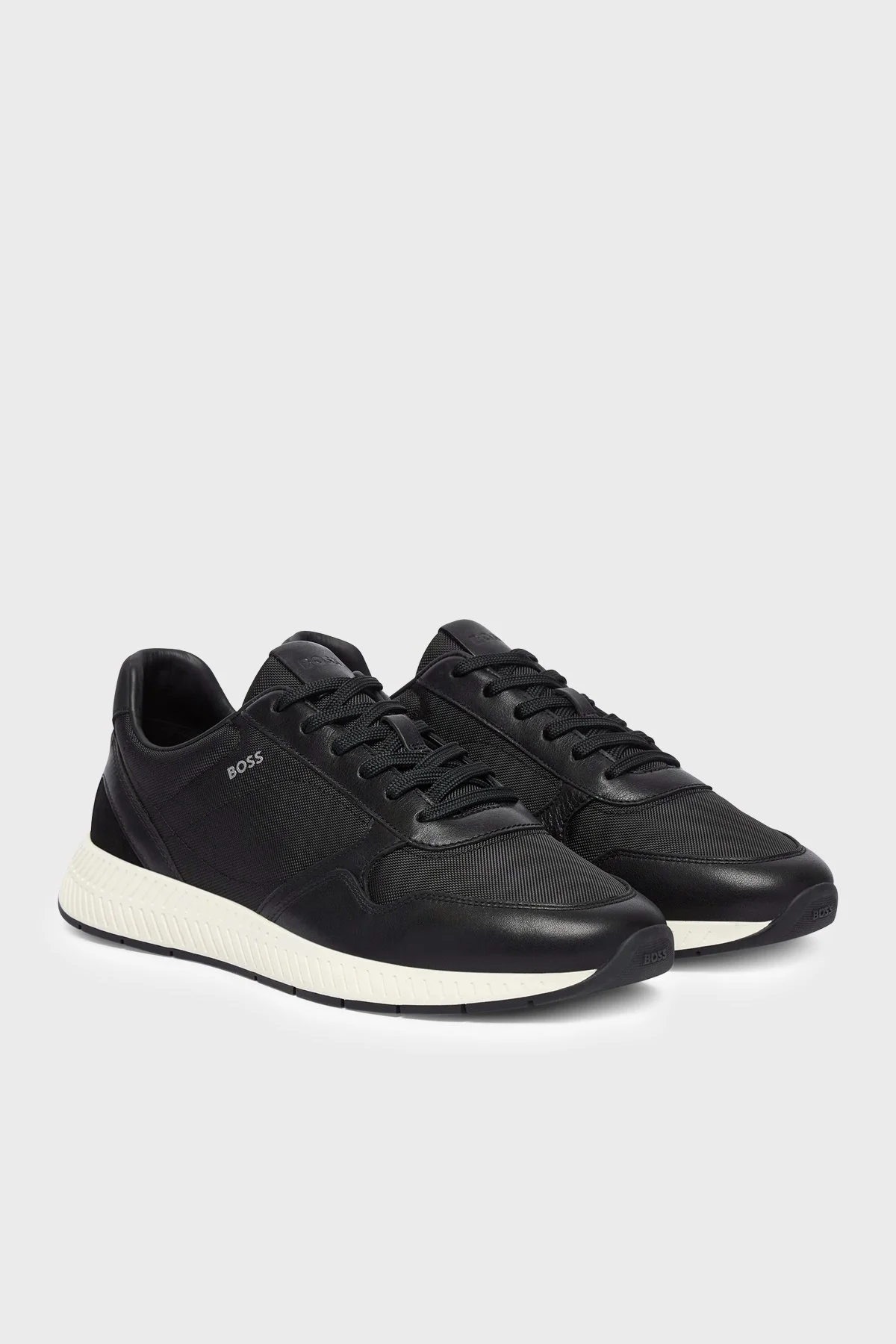Boss Logolu Sneaker Erkek Ayakkabı 50568757 001 Siyah - 2