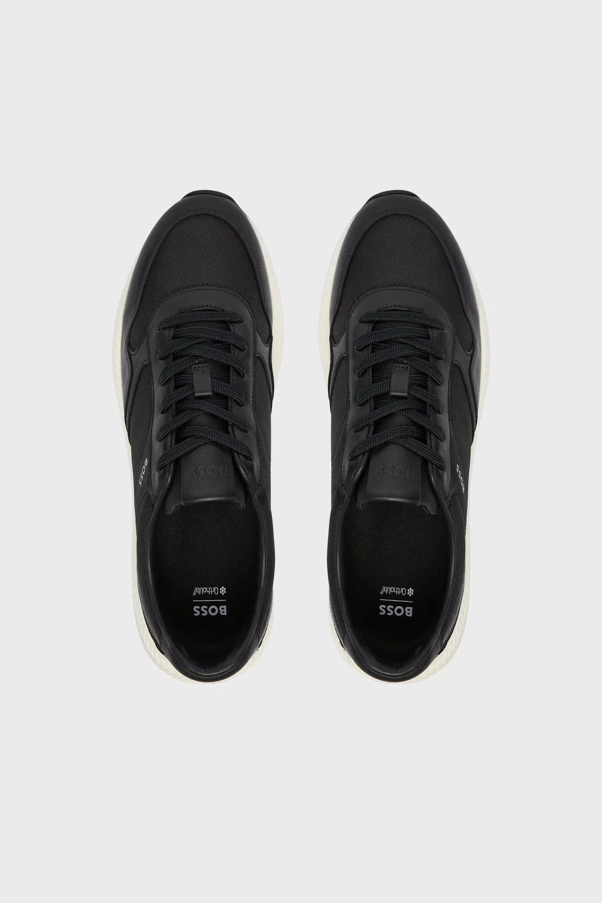 Boss Logolu Sneaker Erkek Ayakkabı 50568757 001 Siyah - 4