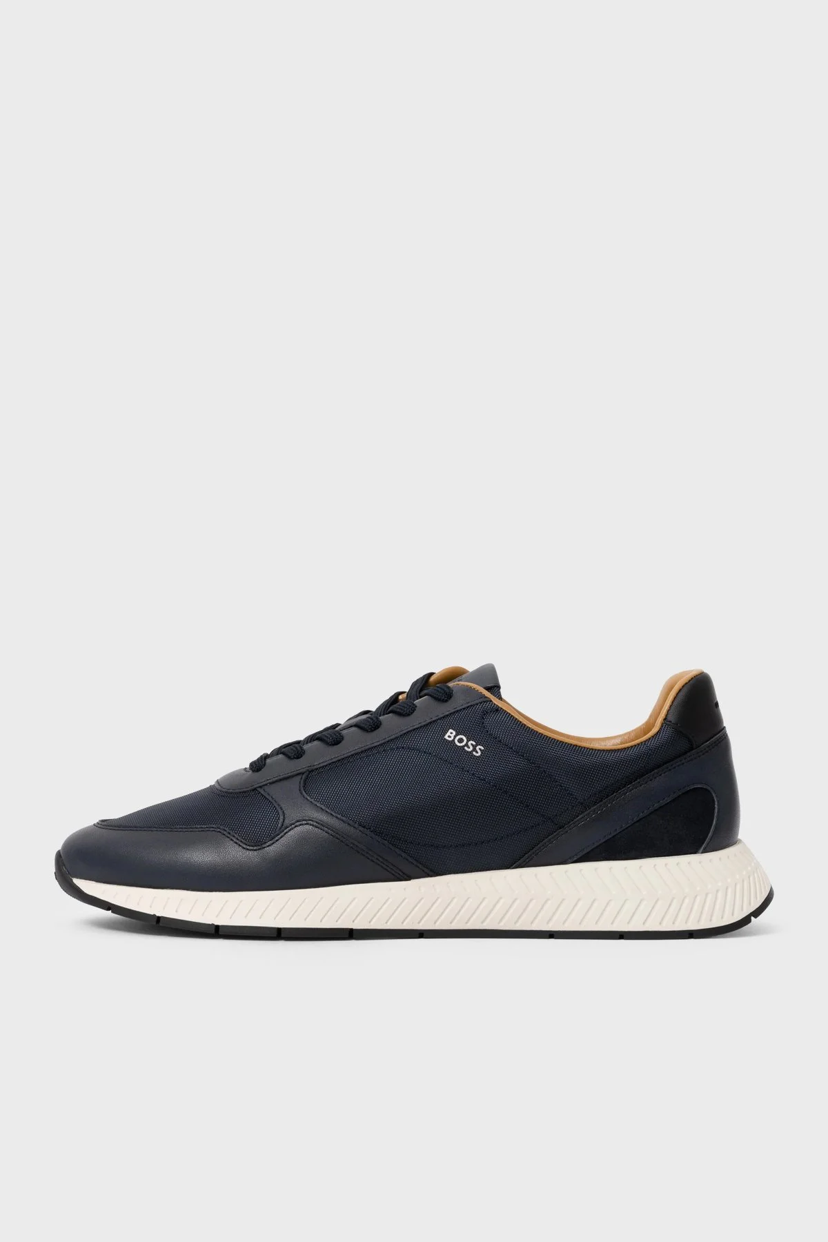 Boss Logolu Sneaker Erkek Ayakkabı 50568757 401 Lacivert - 2