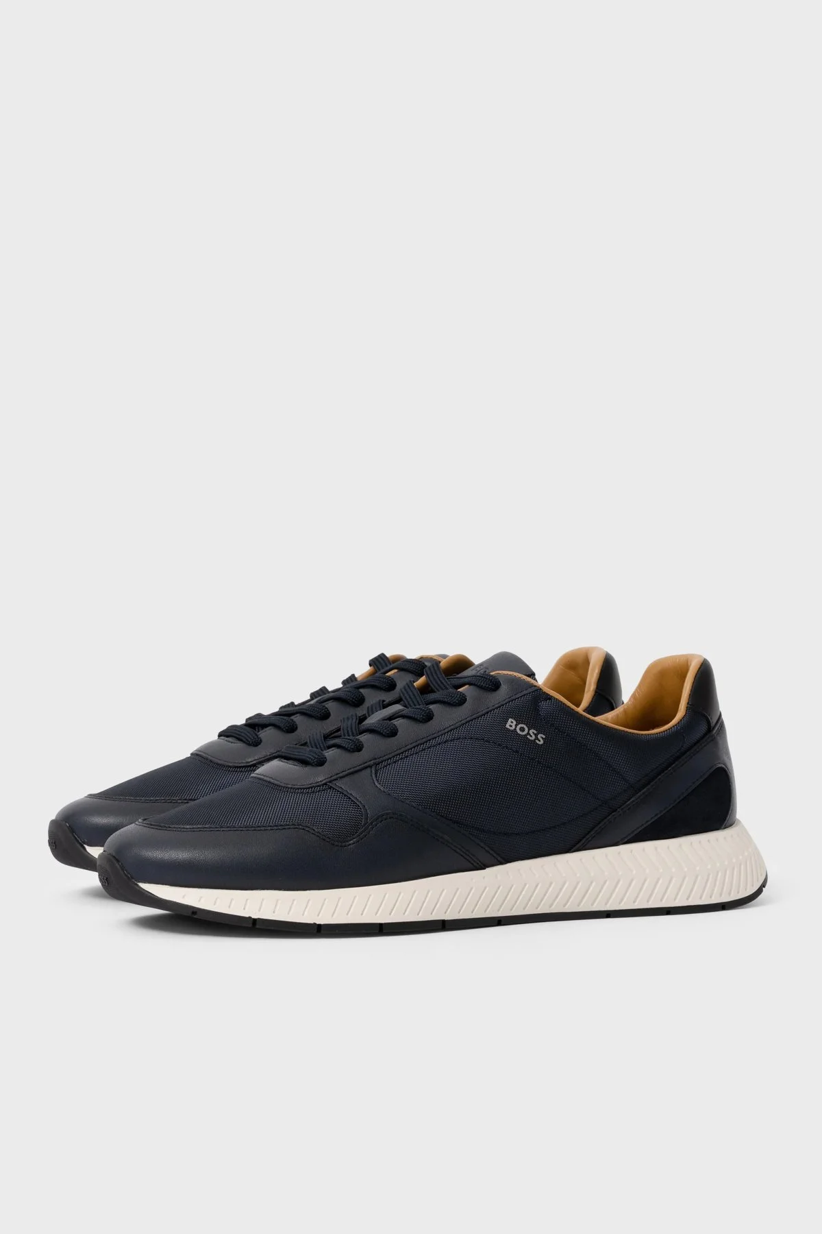 Boss Logolu Sneaker Erkek Ayakkabı 50568757 401 Lacivert - 3