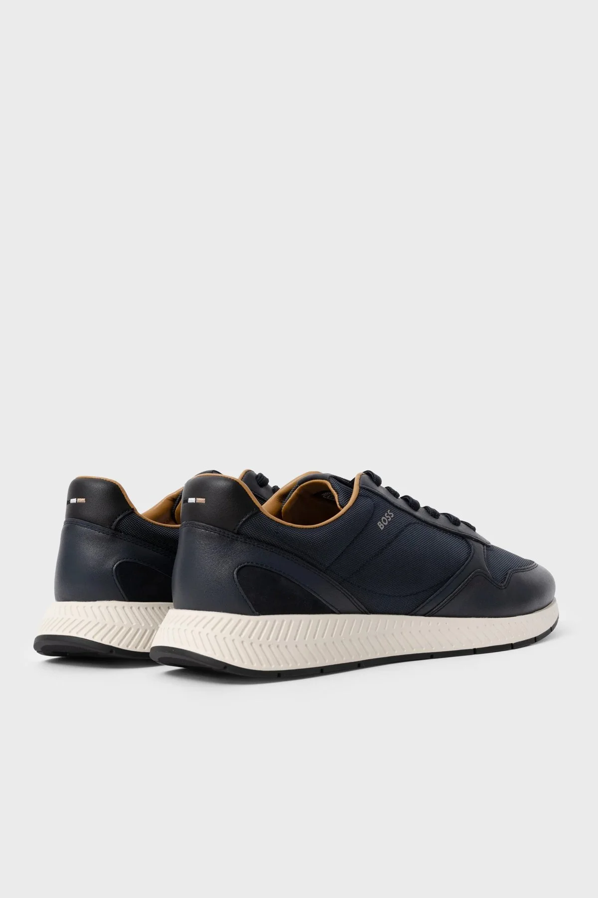 Boss Logolu Sneaker Erkek Ayakkabı 50568757 401 Lacivert - 4