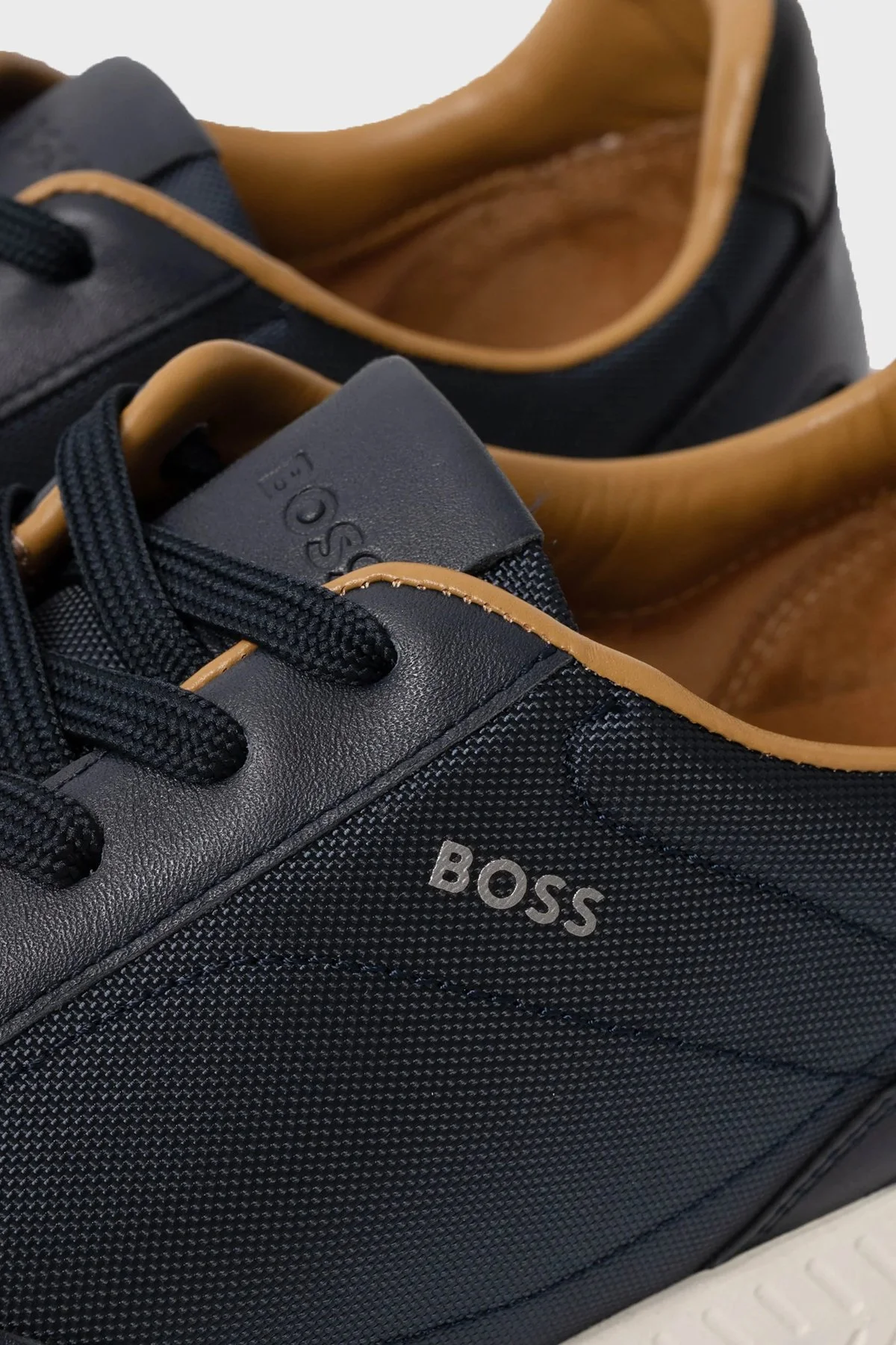 Boss Logolu Sneaker Erkek Ayakkabı 50568757 401 Lacivert - 6