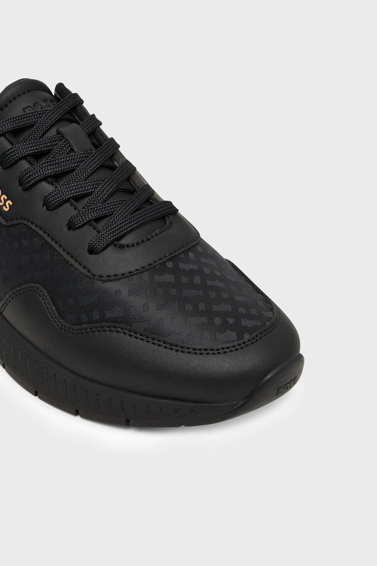 Boss Logolu Sneaker Erkek Ayakkabı 50568772 007 Siyah - 6