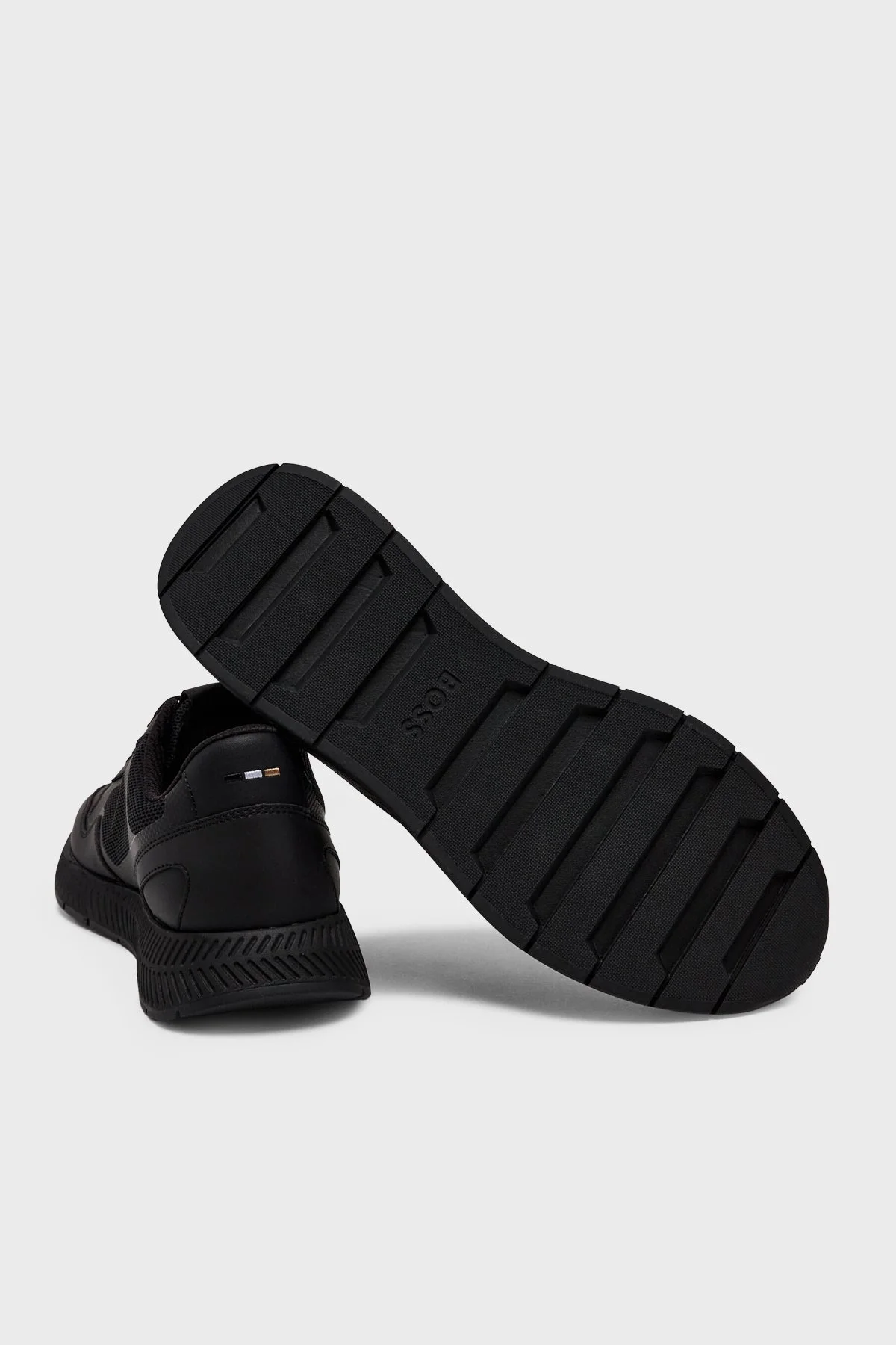 Boss Logolu Sneaker Erkek Ayakkabı 50573555 005 Siyah - 5