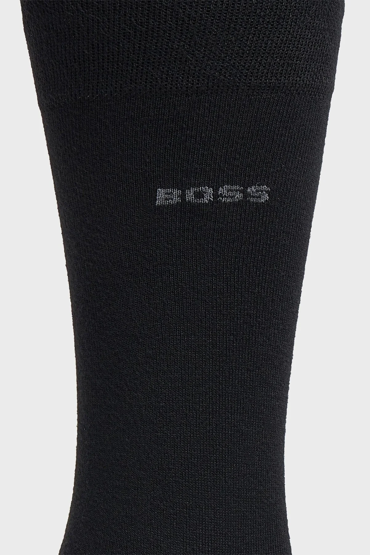Boss Logolu Streç Uzun 2 Pack Erkek Çorap 50538200 001 SİYAH - 4