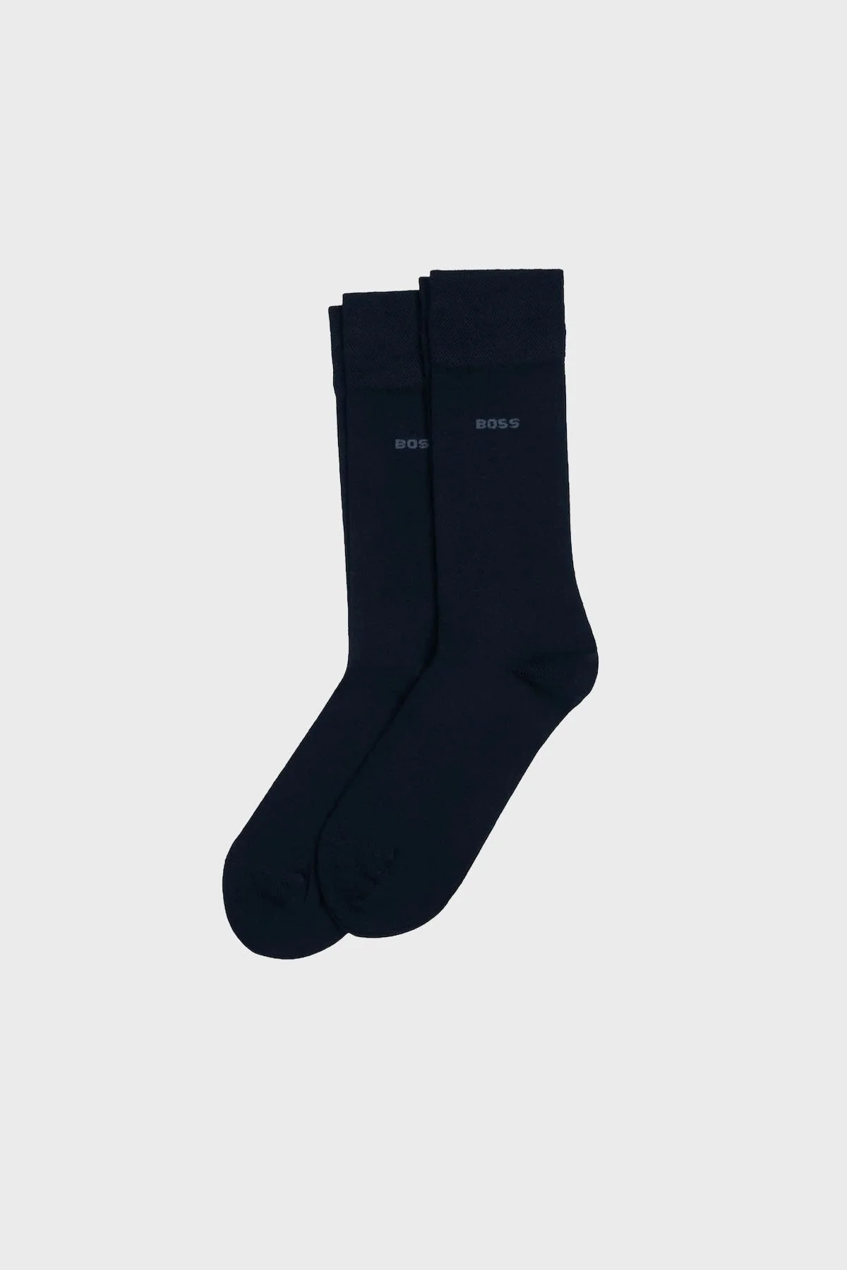 Boss Logolu Streç Uzun 2 Pack Erkek Çorap 50538200 401 LACİVERT - 1