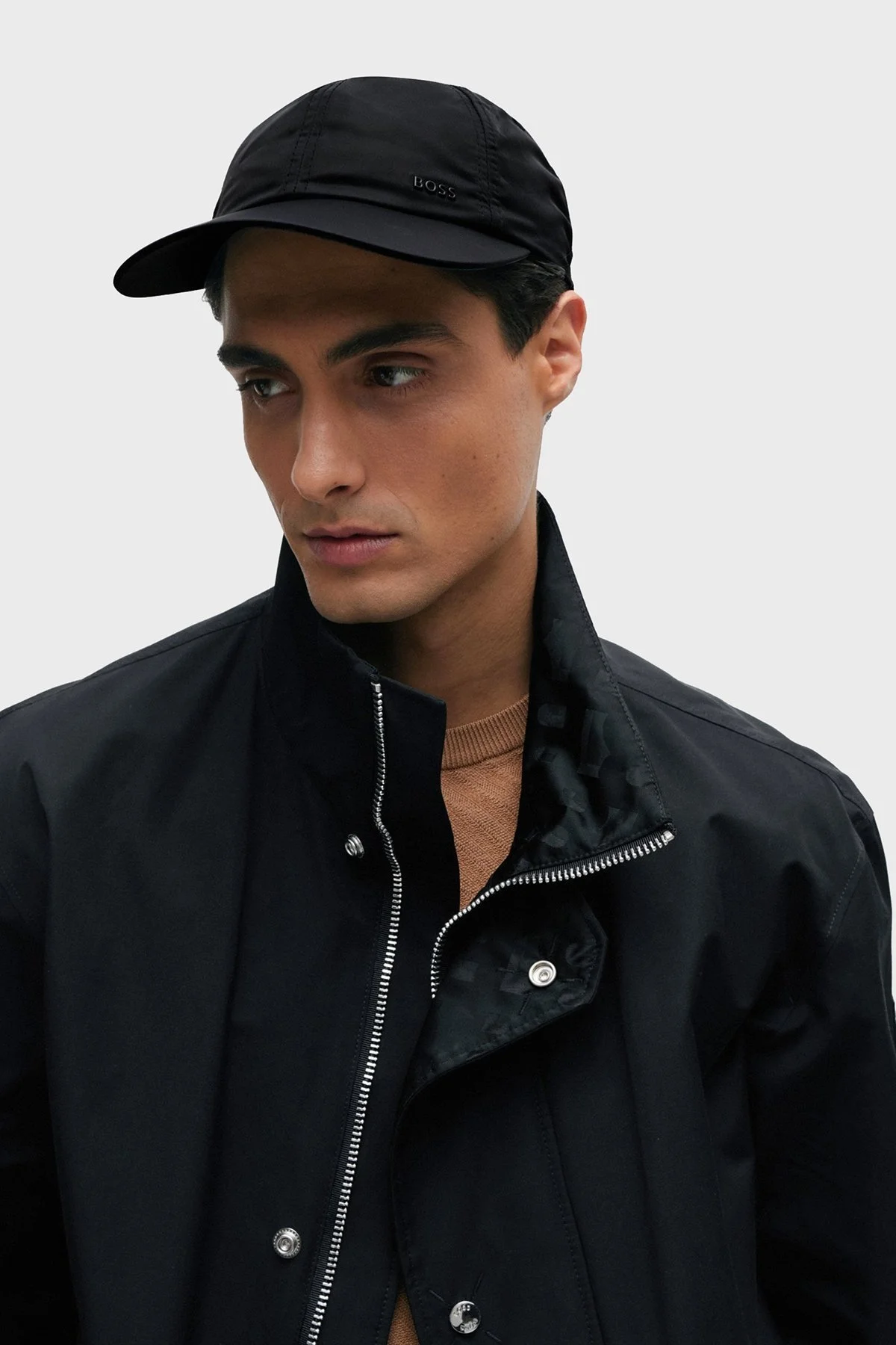 Boss Logolu Su İtici Erkek Şapka 50508002 001 SİYAH - 2