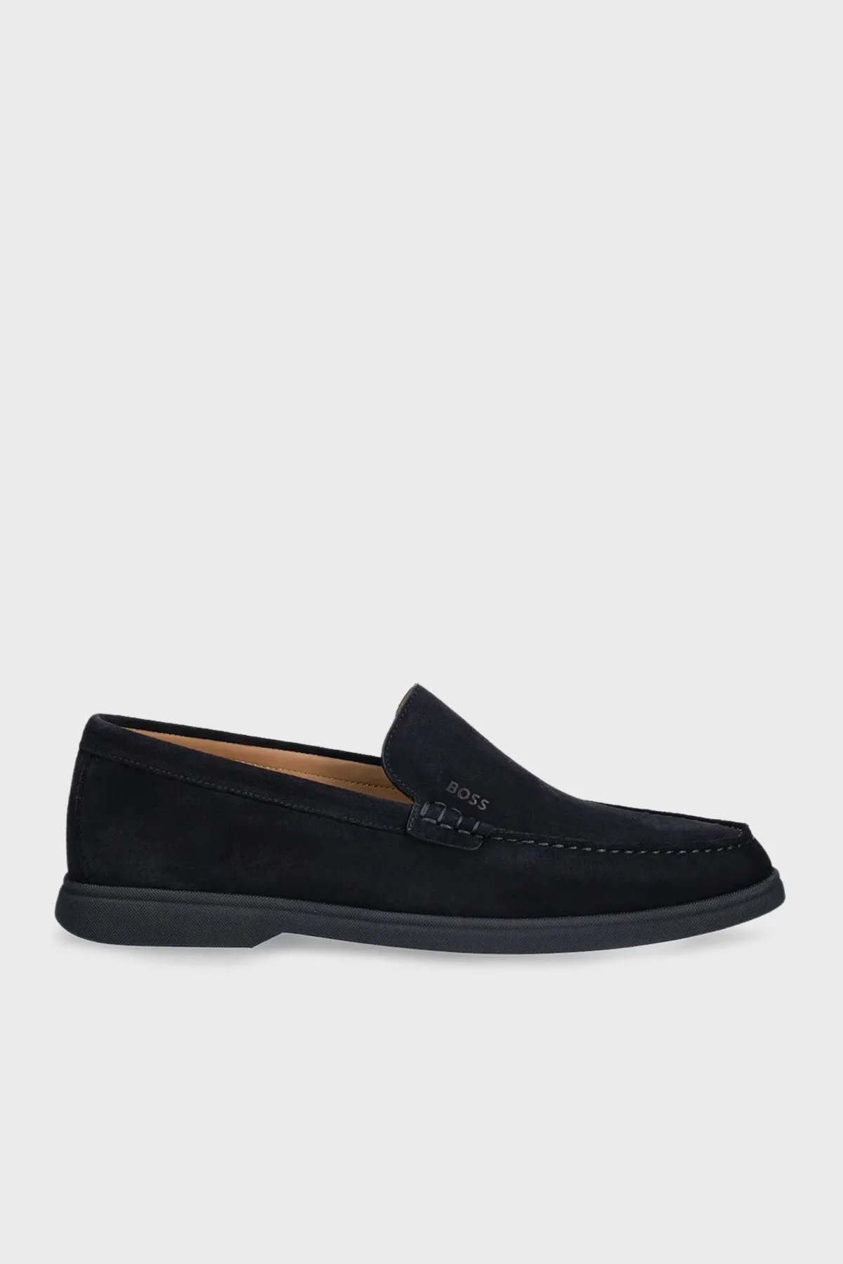 Boss Logolu Süet Loafer Erkek Ayakkabı 50543083 405 LACİVERT - 1